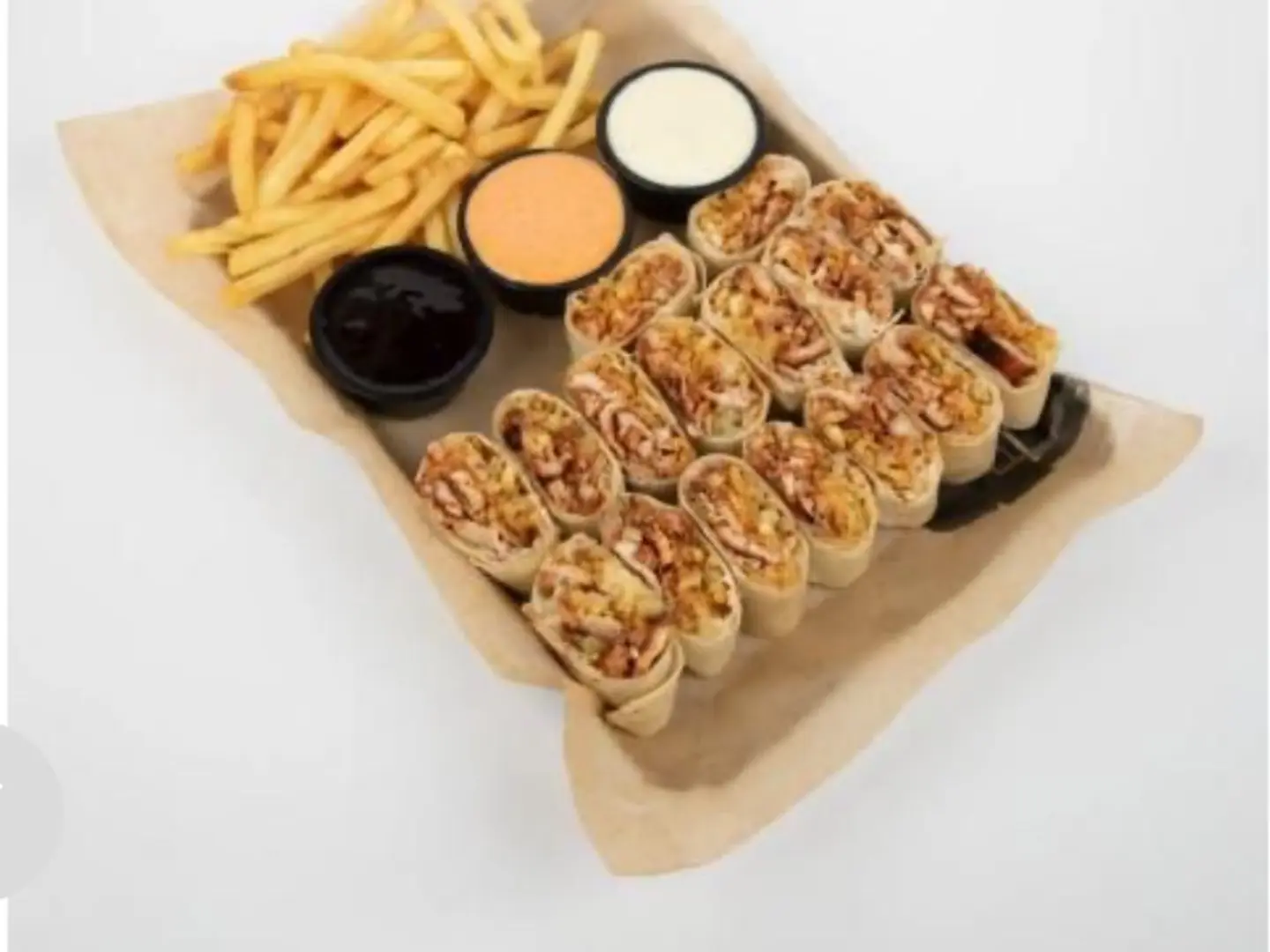 Spicy Arabic Shawarma Double With Cheese