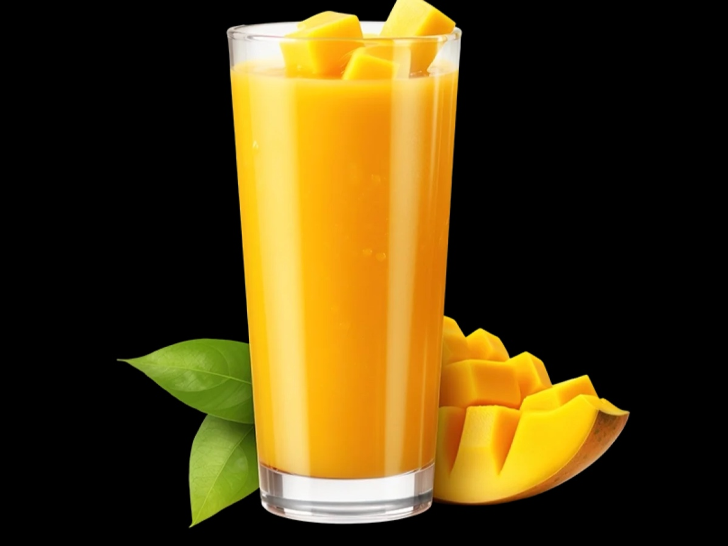 عصير مانجو كبير