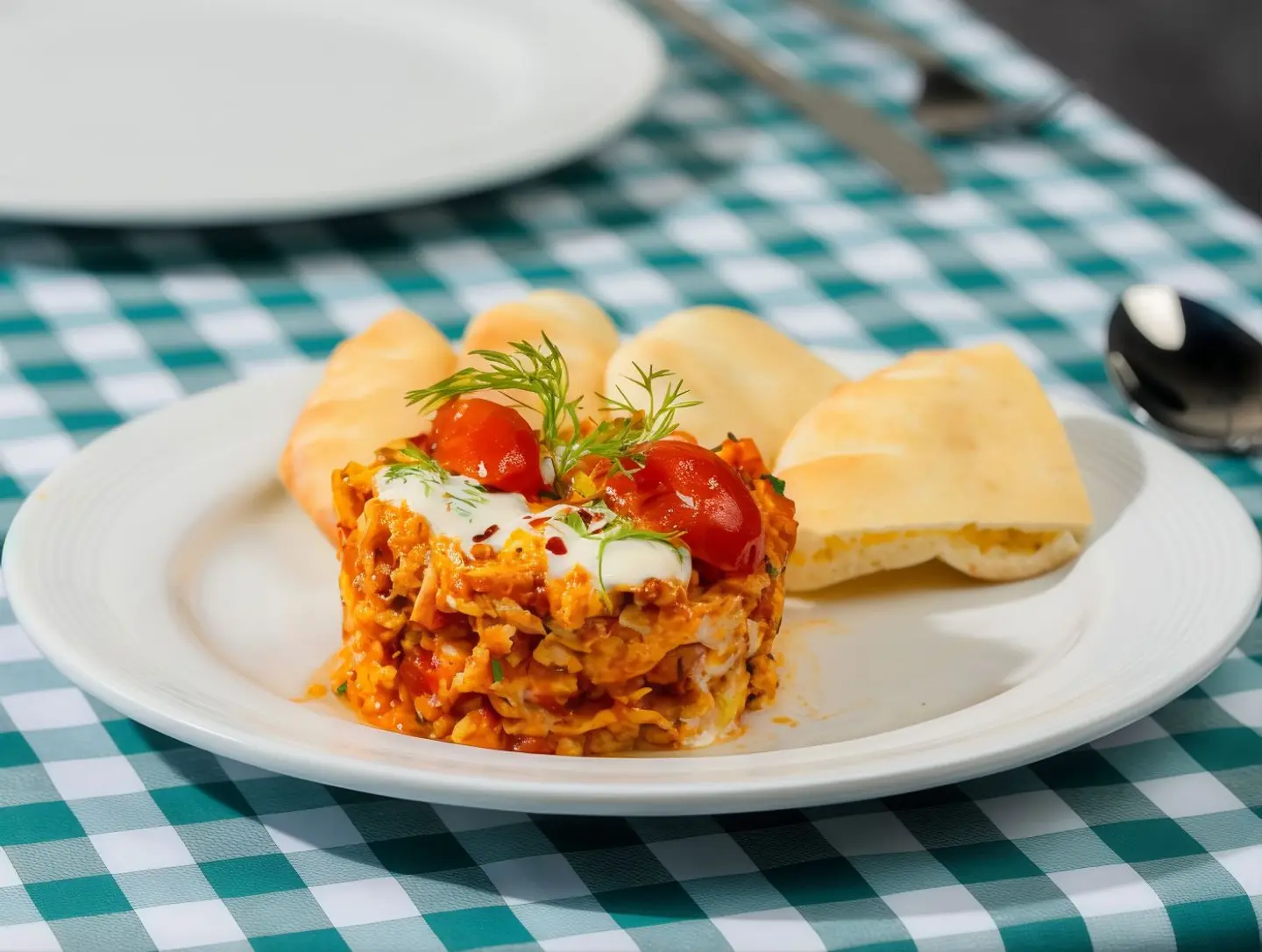 Shakshuka With Pita Bread