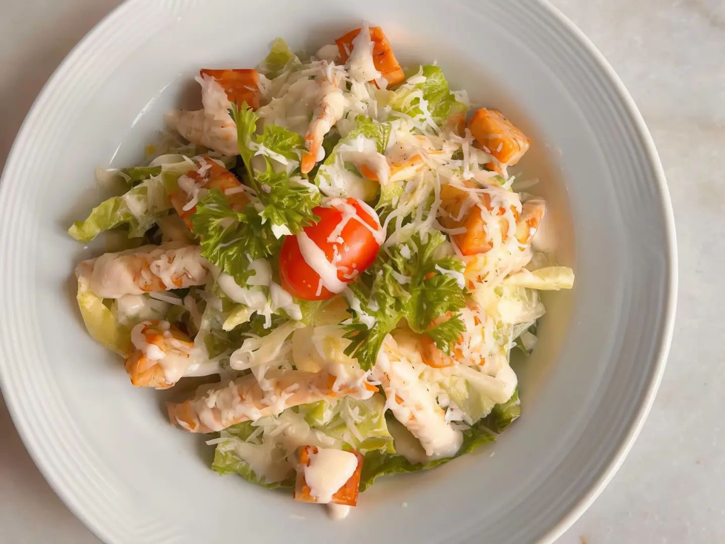 Caesar Salad Chicken Or Shrimp