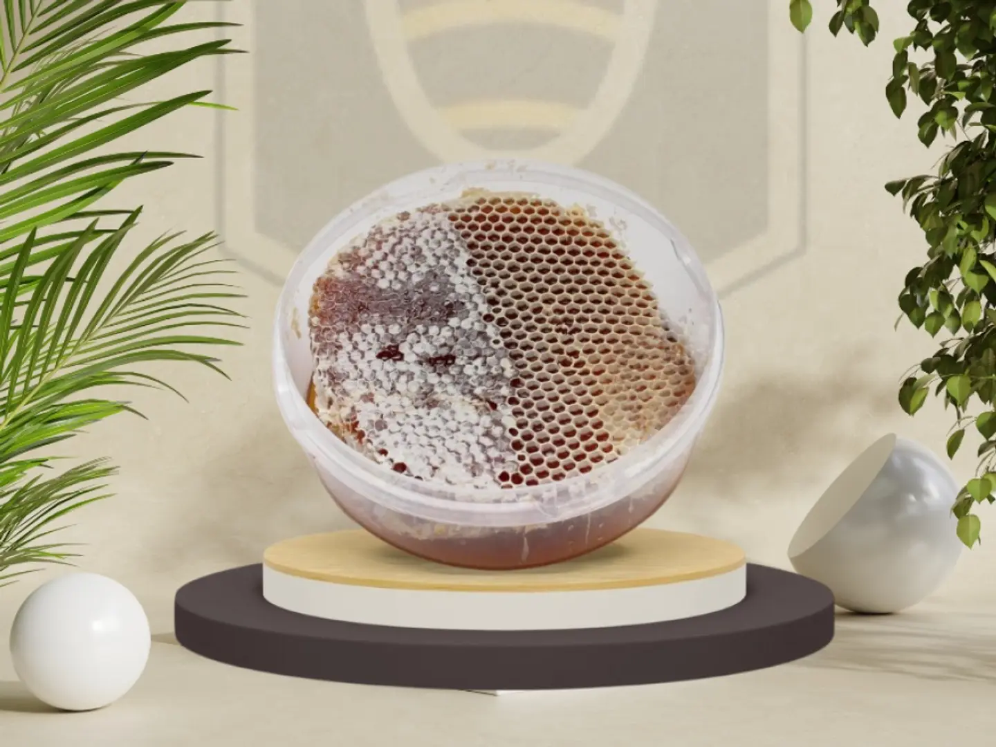 عسل شمع طلح(بلدي)