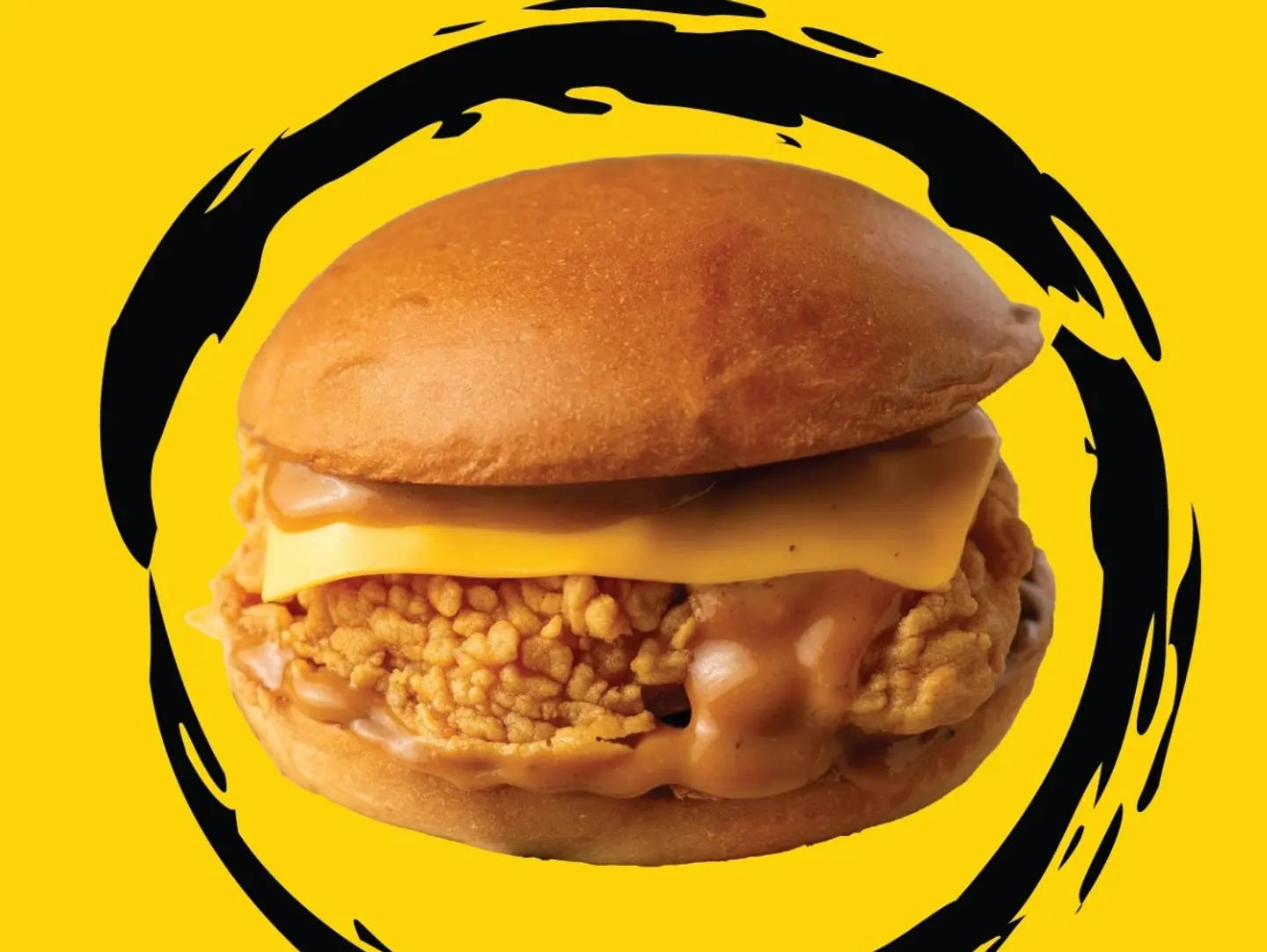 Crispy Fried Chicken Burger
