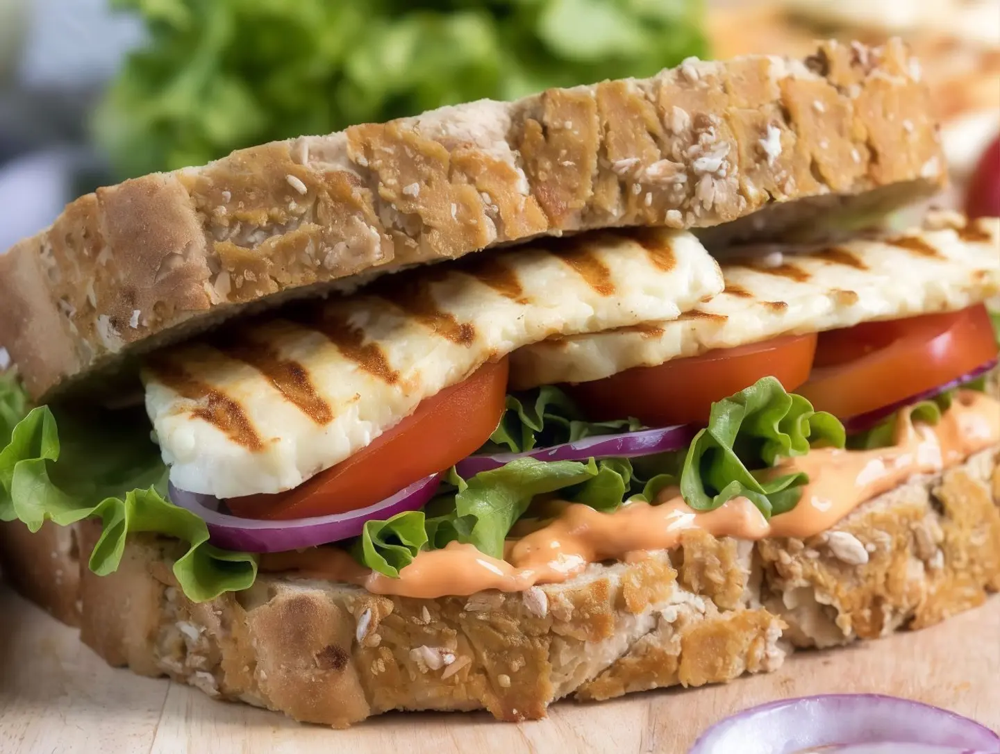 Halloumi Sandwich