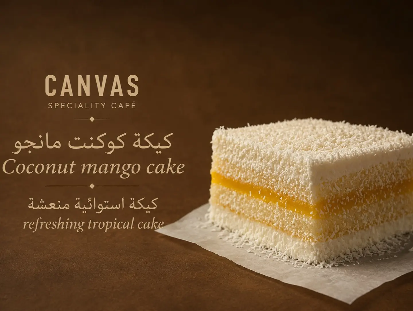 Coconut Mango Cake