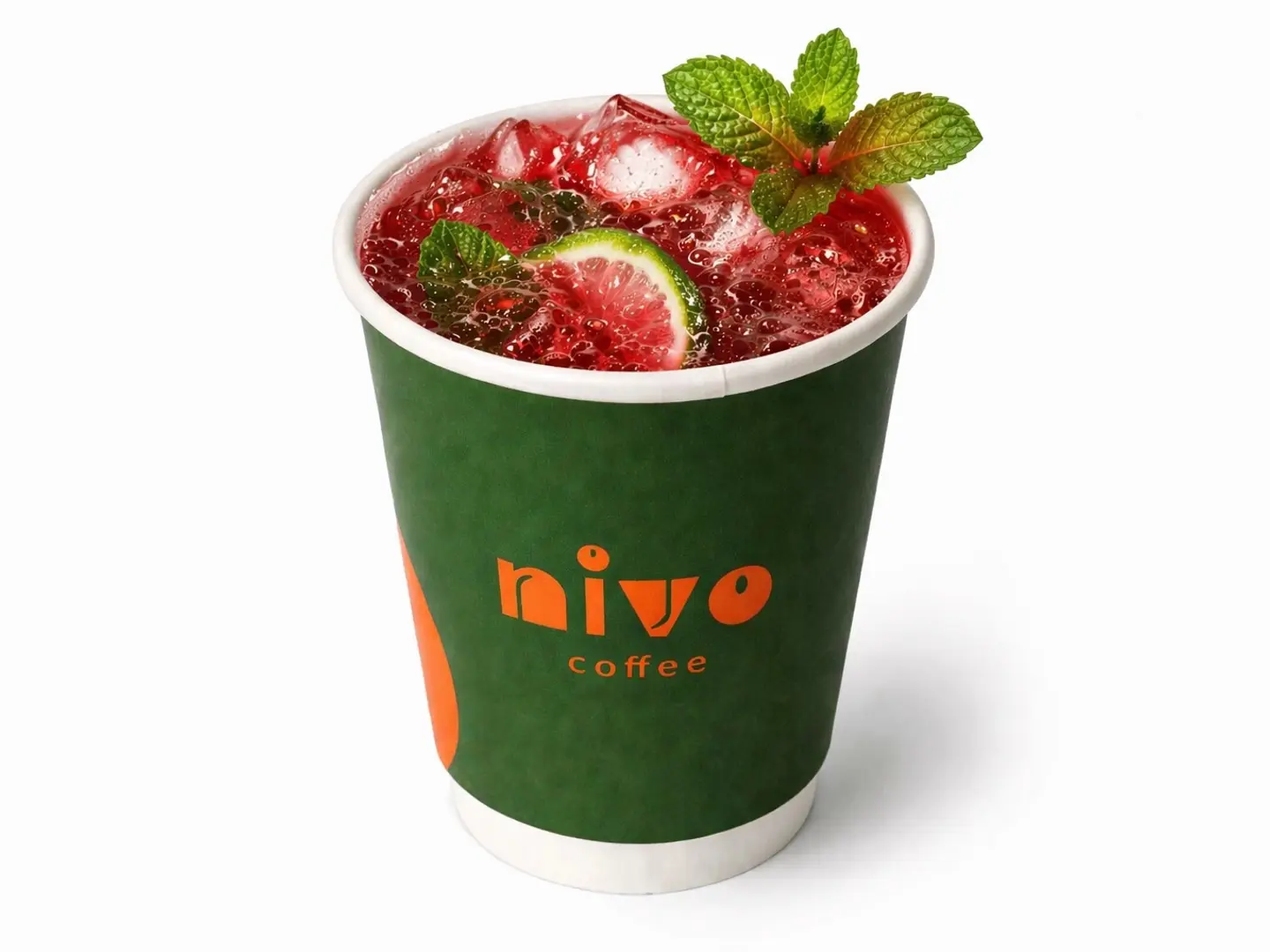 Large Red Berry Mojito