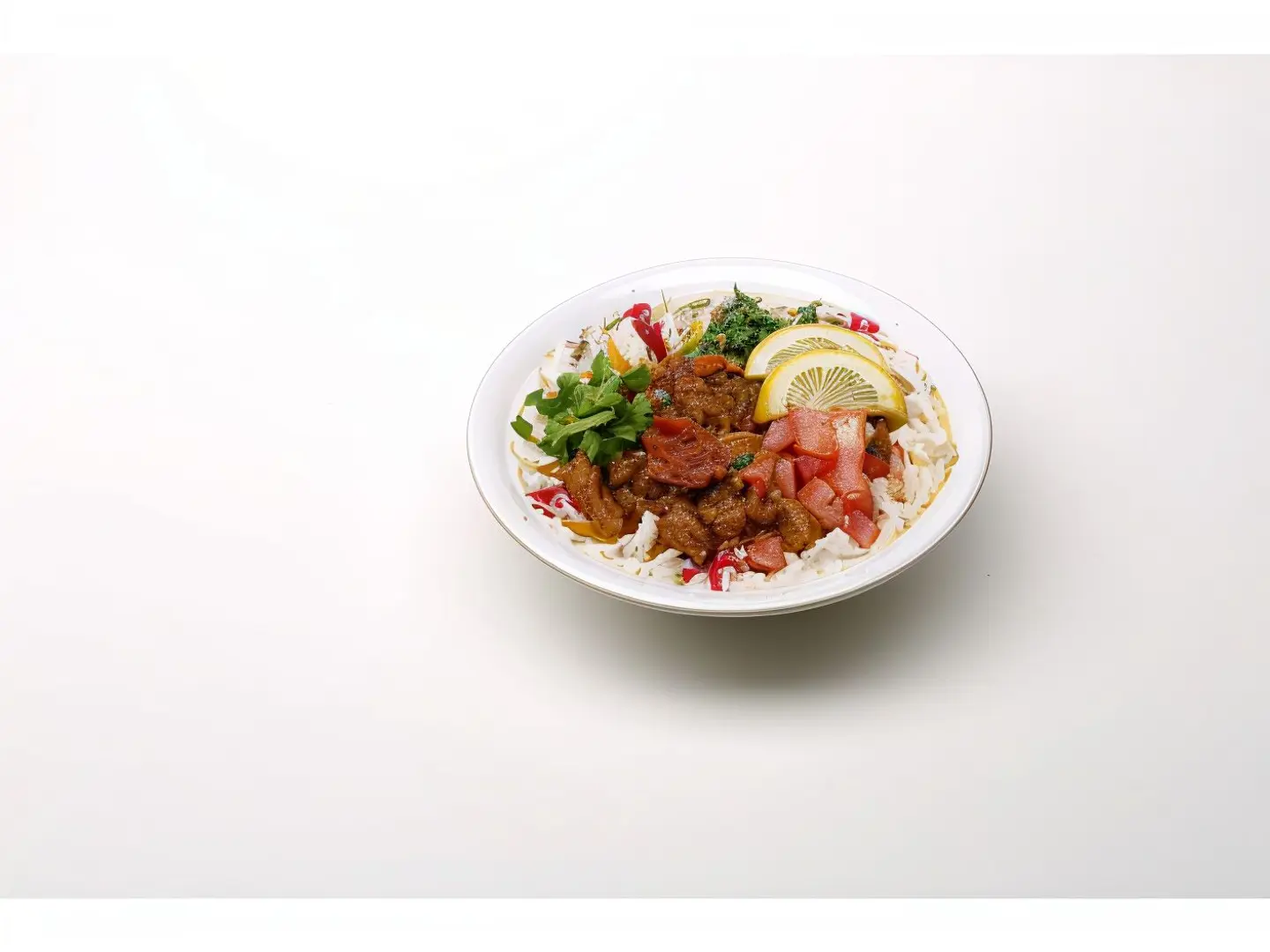 Mtabbal With Meat Mgalgal