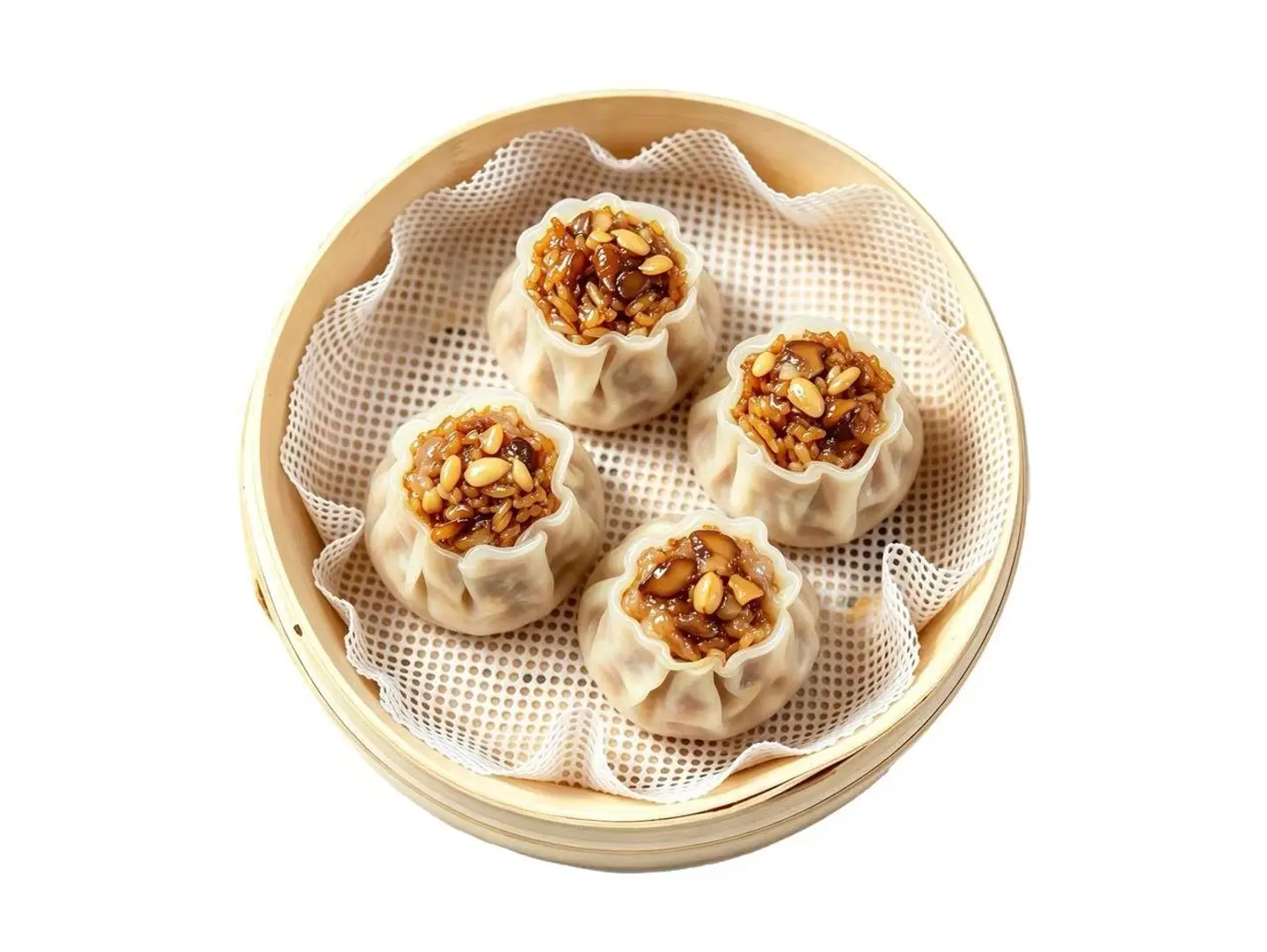 Pine Nut Mushroom Siomai(4pc)