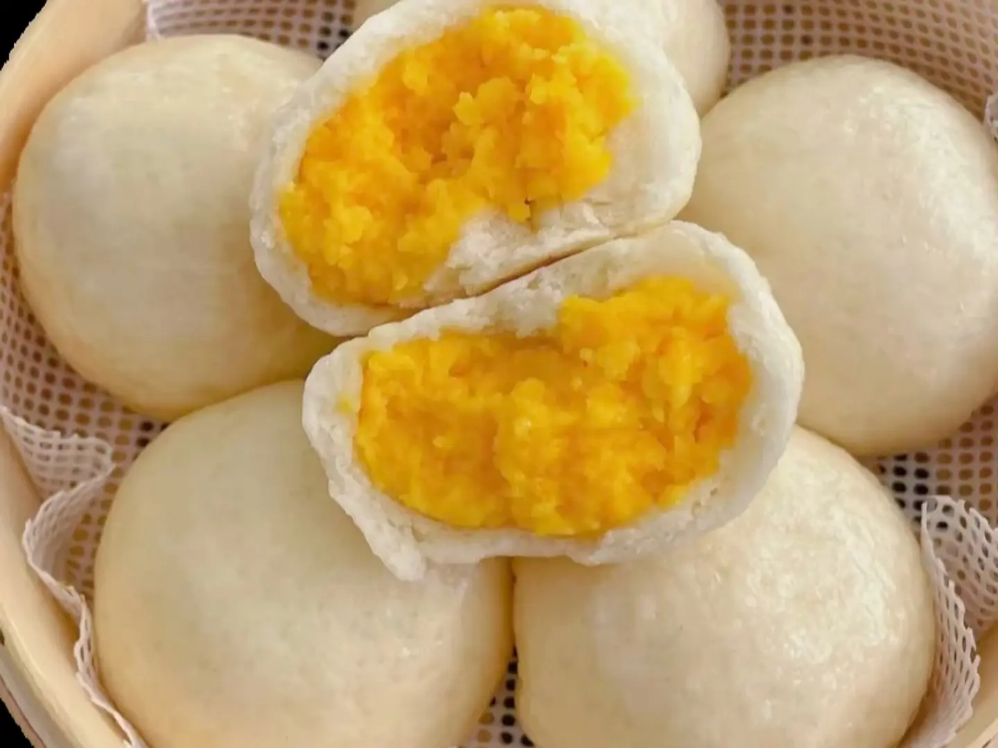 Cream Custard Bun(4pc)