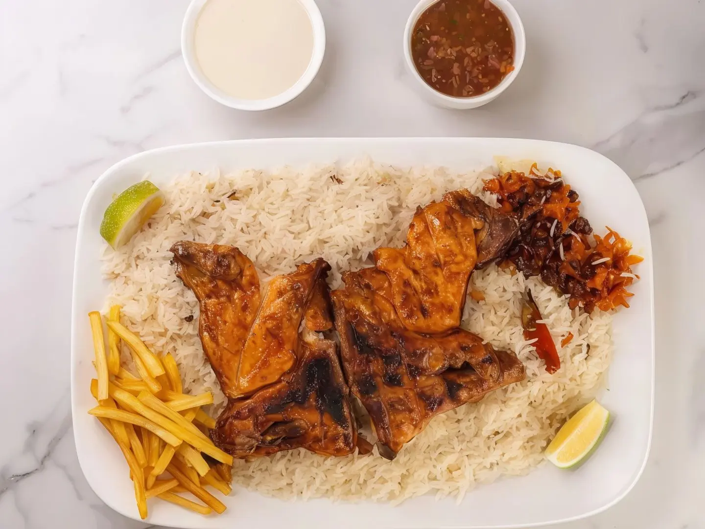 Half Faham With Rice