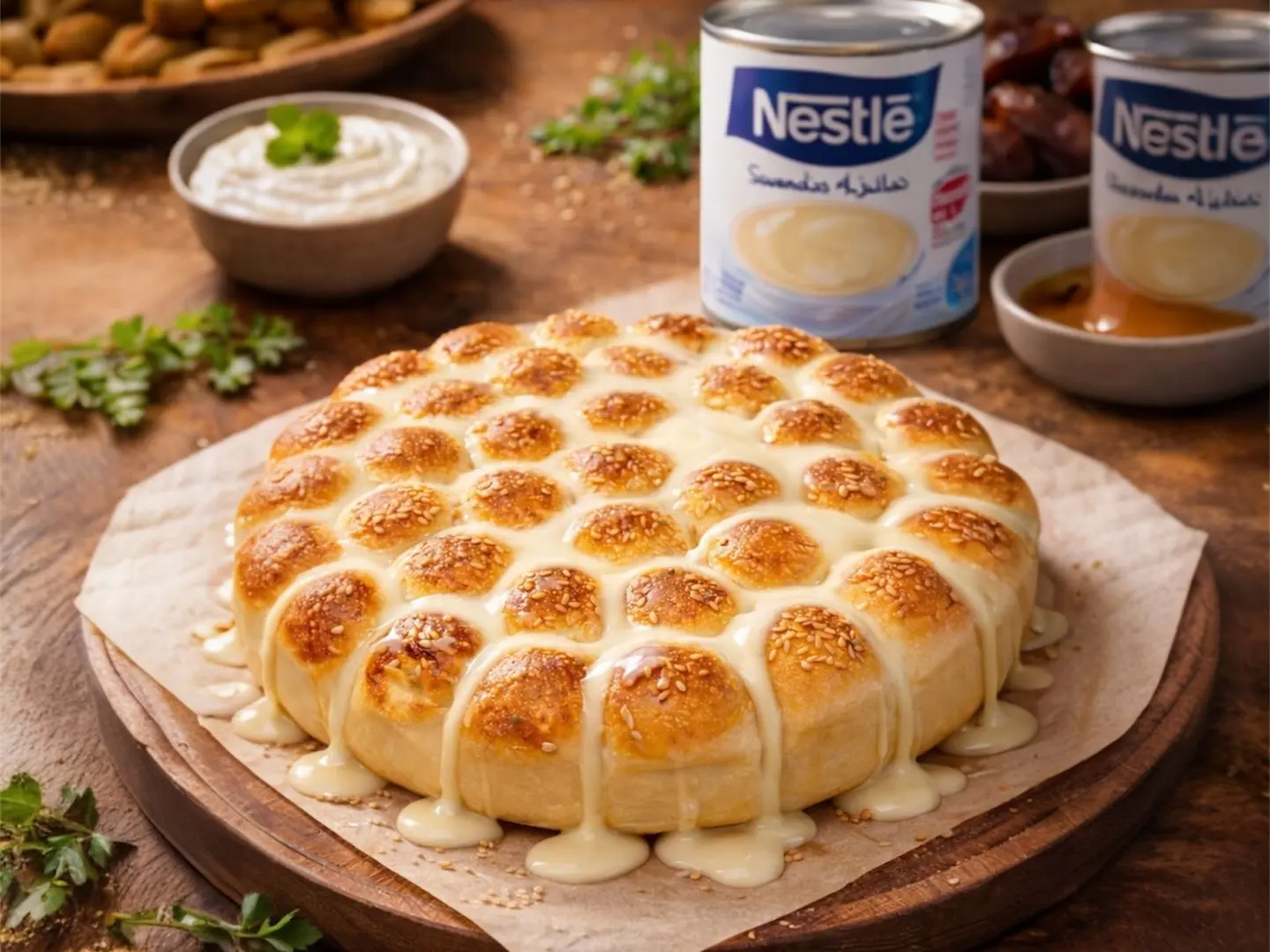 Khaliya With Condensed Milk