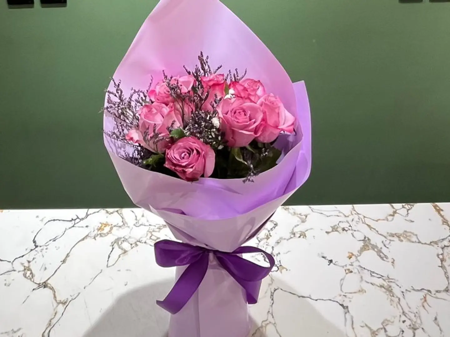 Rose Mouve Bouquet