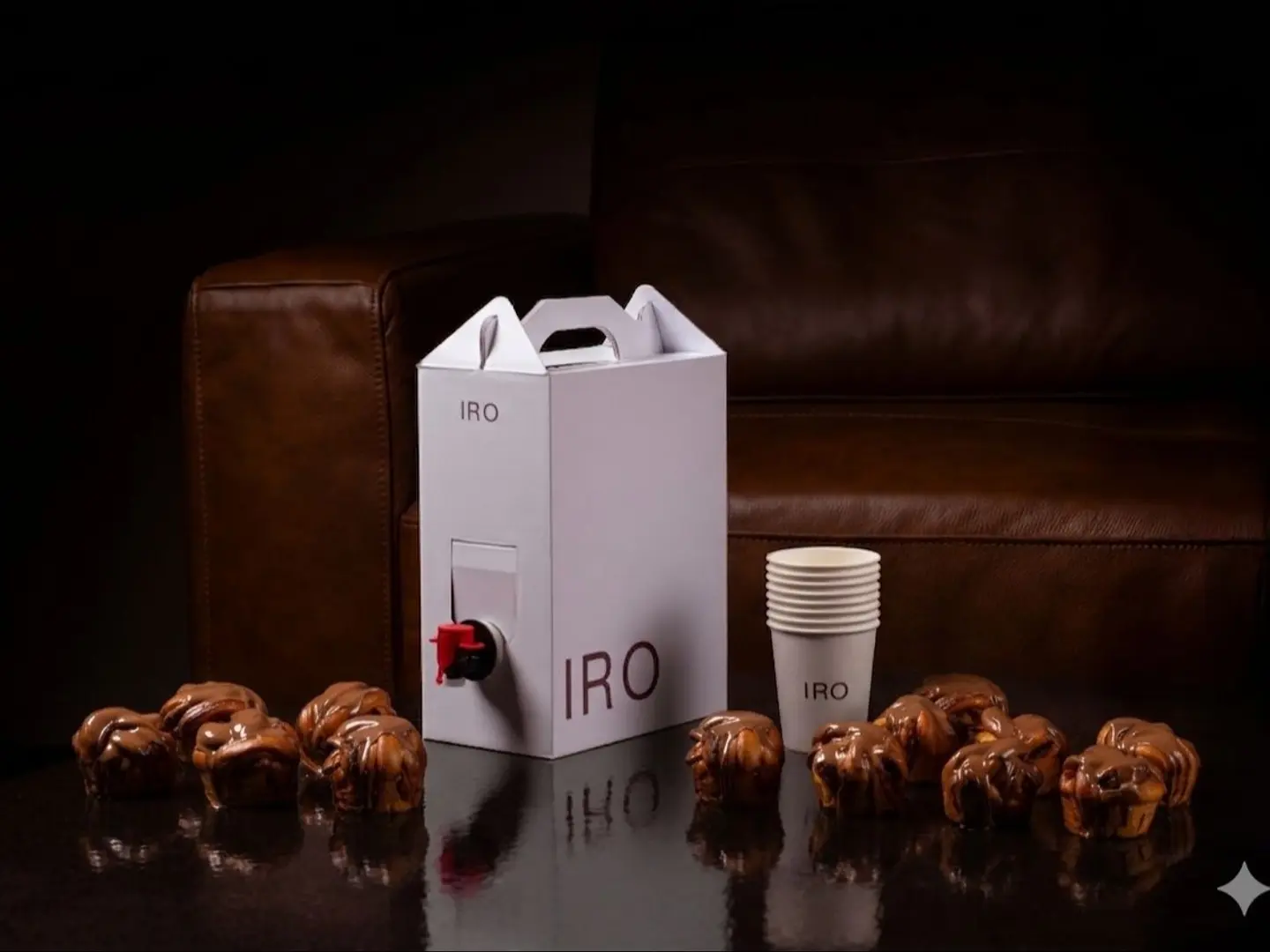 Box Chocolate Babka With Box Coffee Day