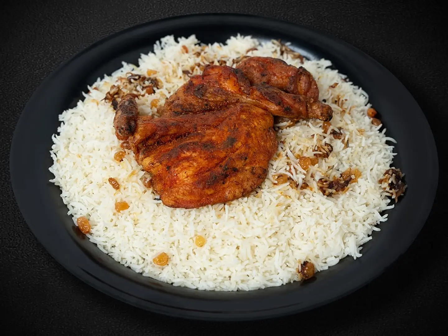 نصف مظبي حارمع أرز بشاور