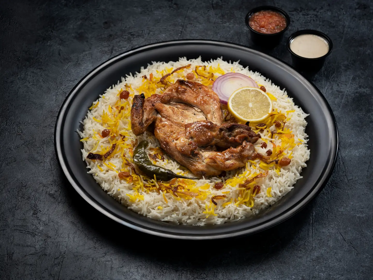 نصف مظبي مع أرز شعبى