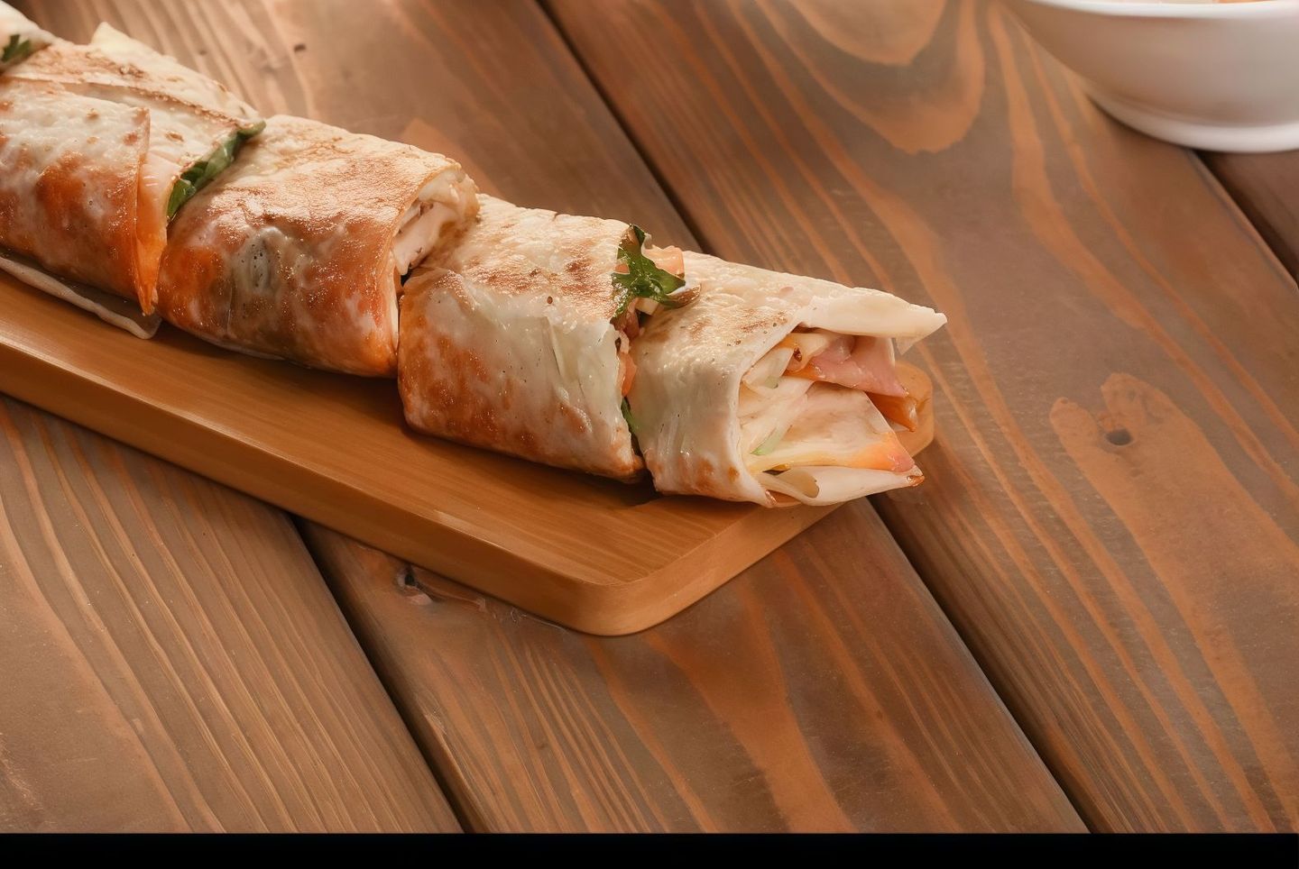 Tortilla Arabi With Triple Cheese