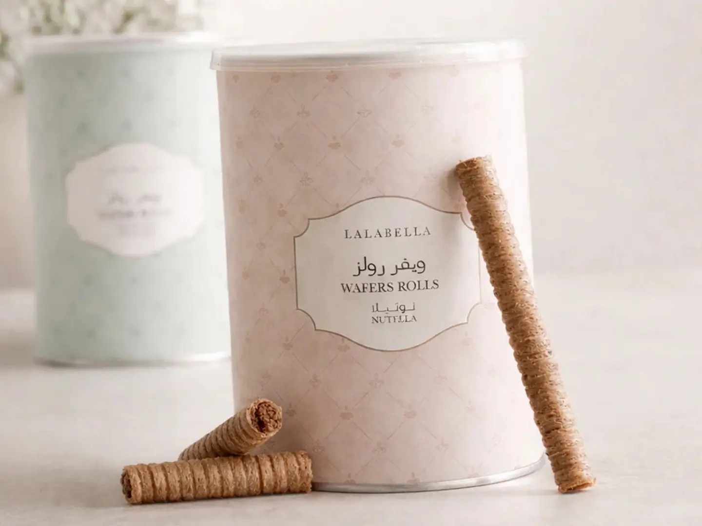 لفائف ويفر نوتيلا