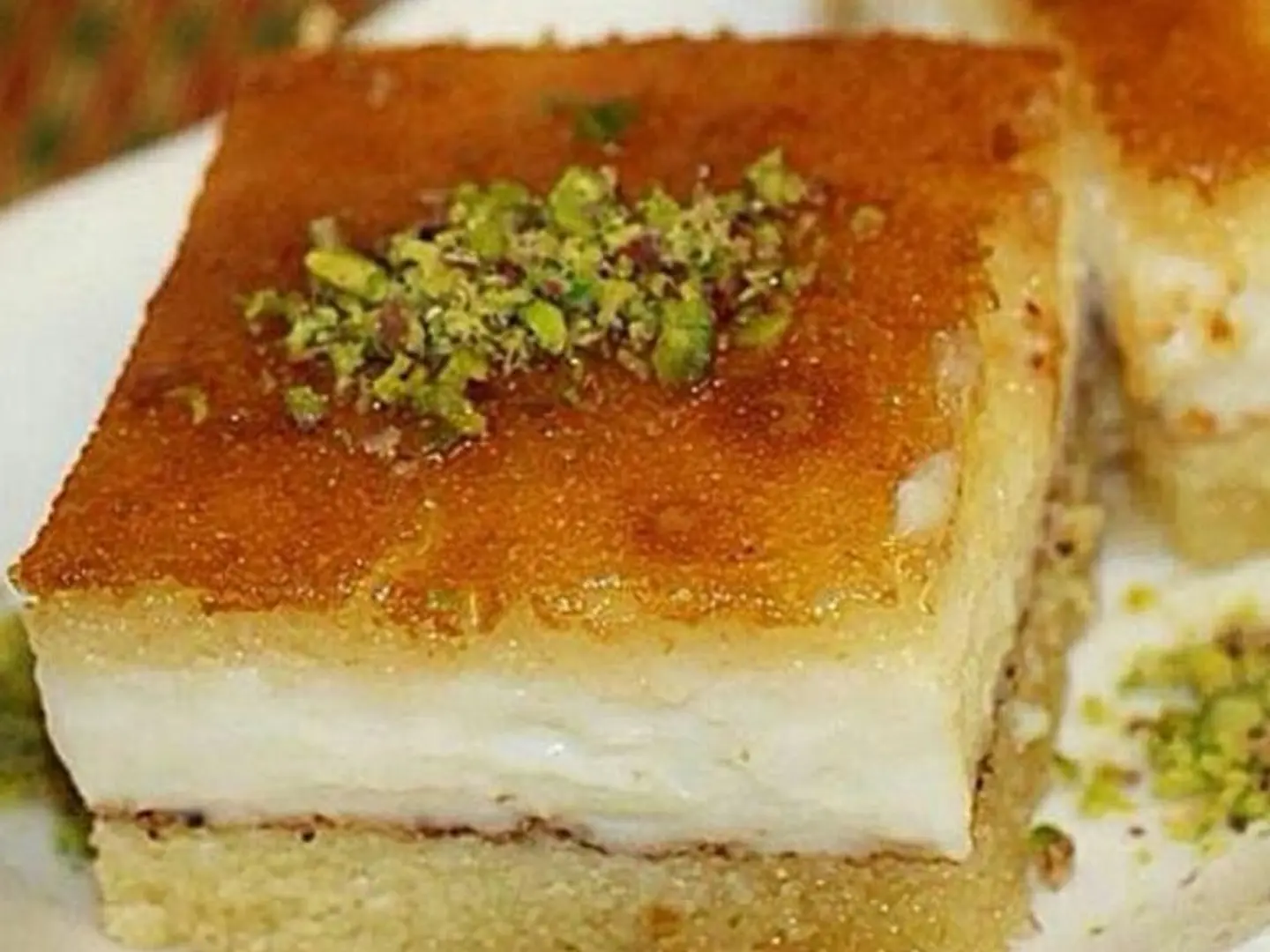 Basbousa With Cream