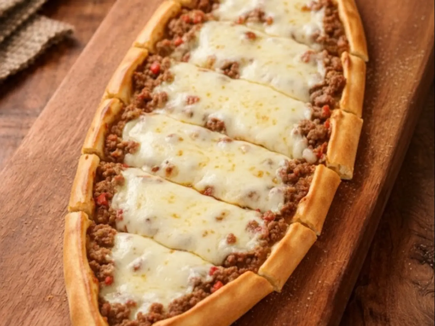 لحمه جون بالجبنة