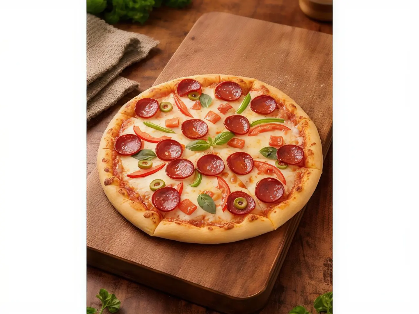 بيتزا بيبروني