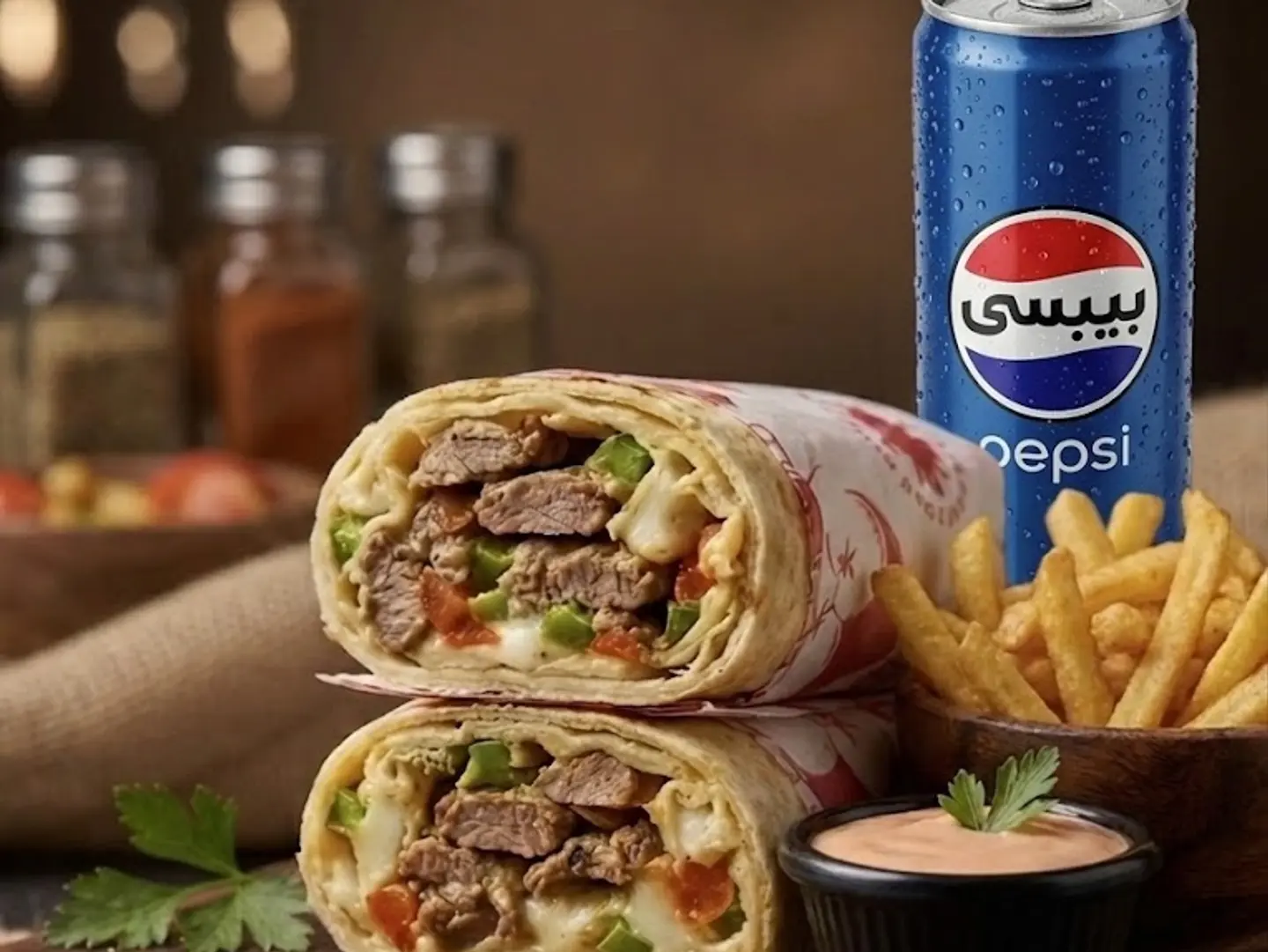 كومبو الوجبه المُشبعه