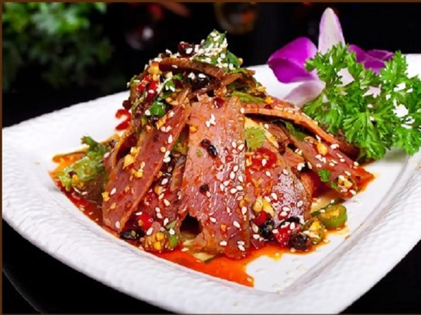 سلطة لحم البقر