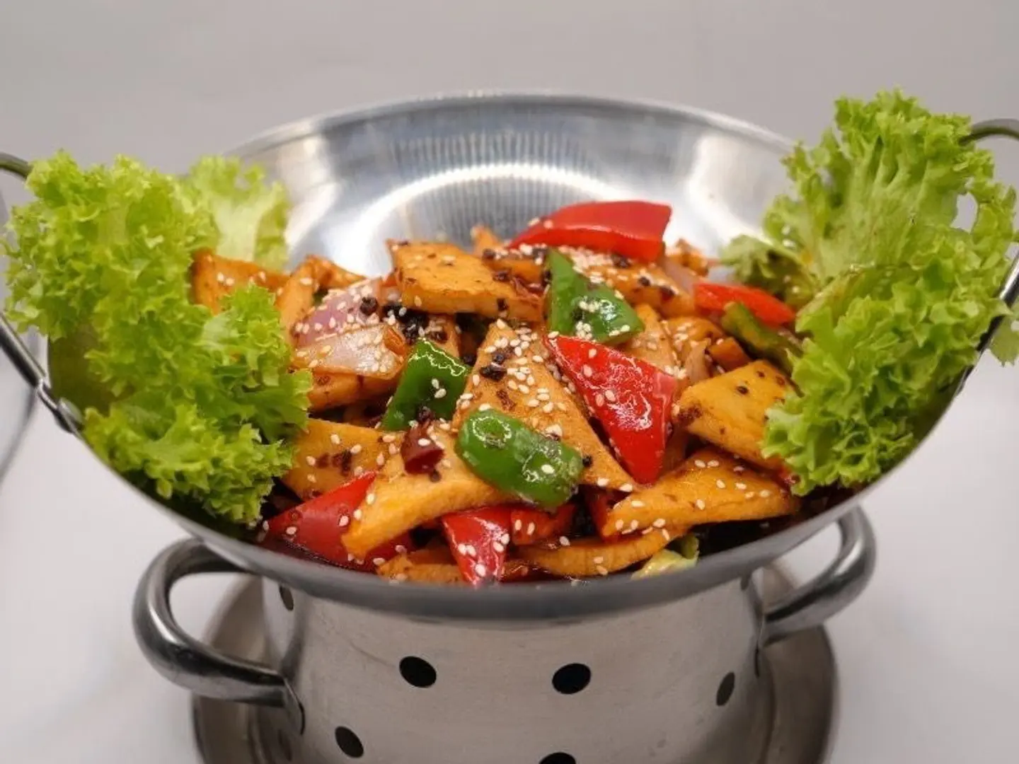 توفو القدر الجاف