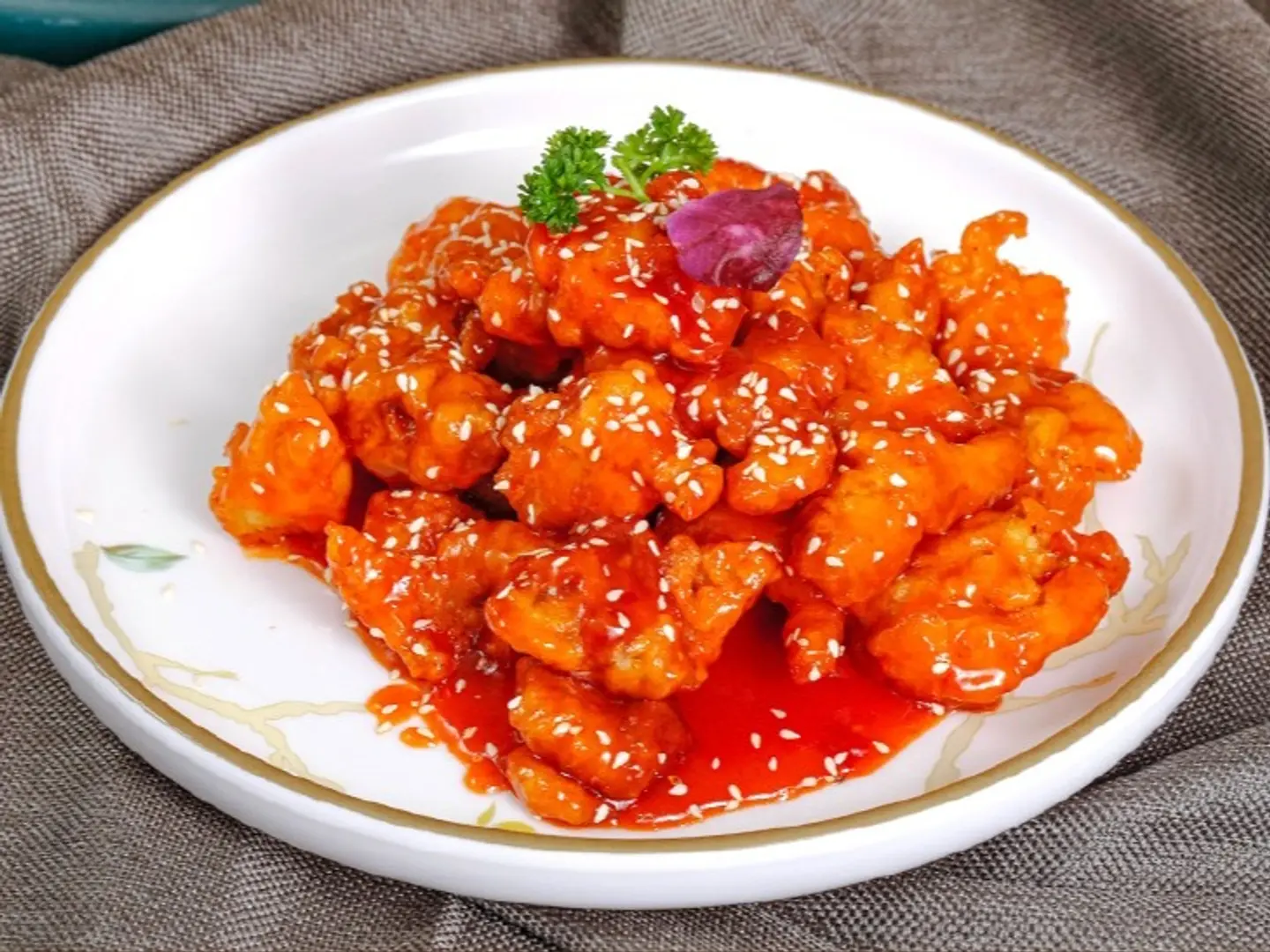 دجاج بنكهة برتقال