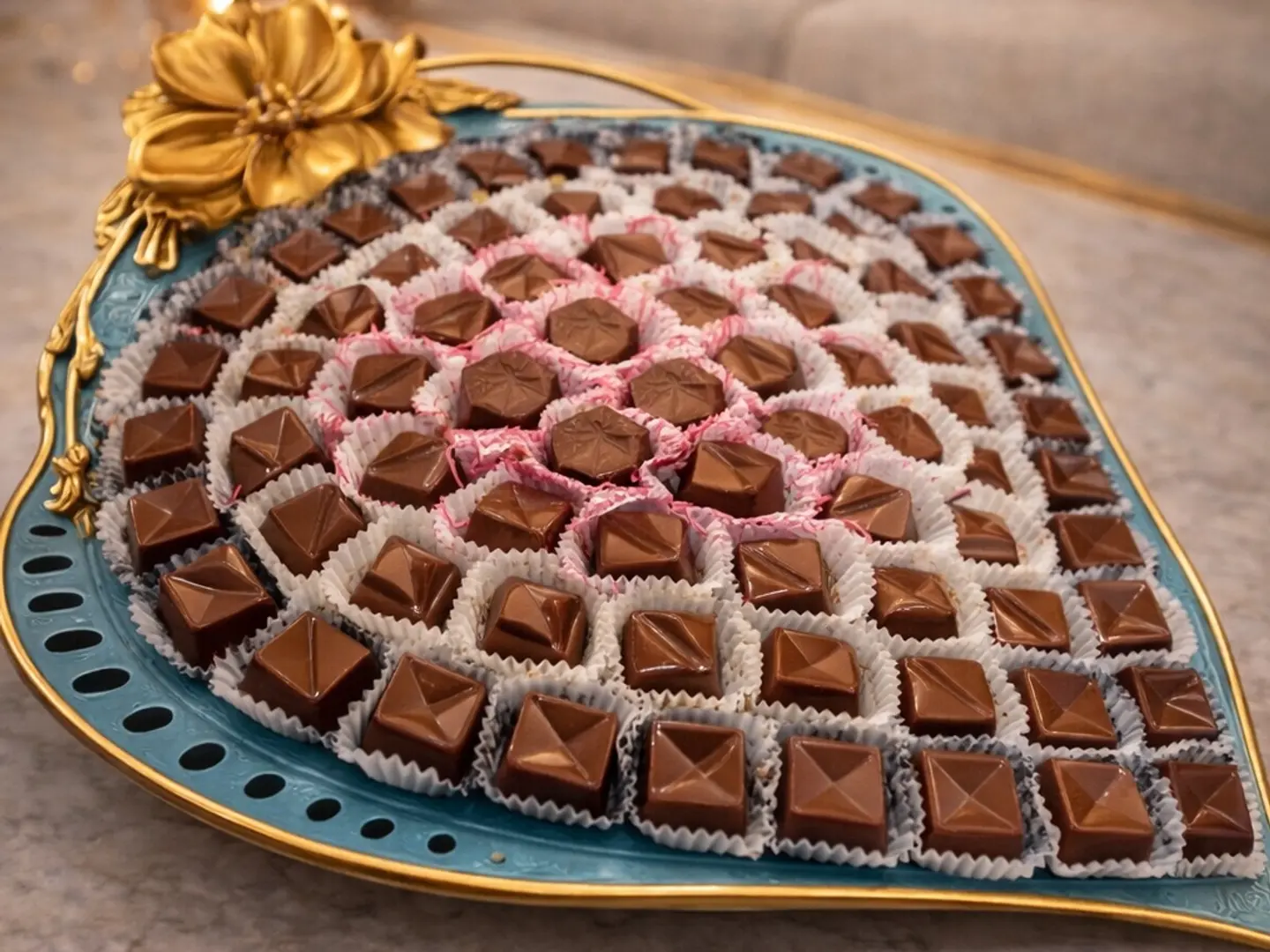 Luxury Hospitality Chocolate Tray