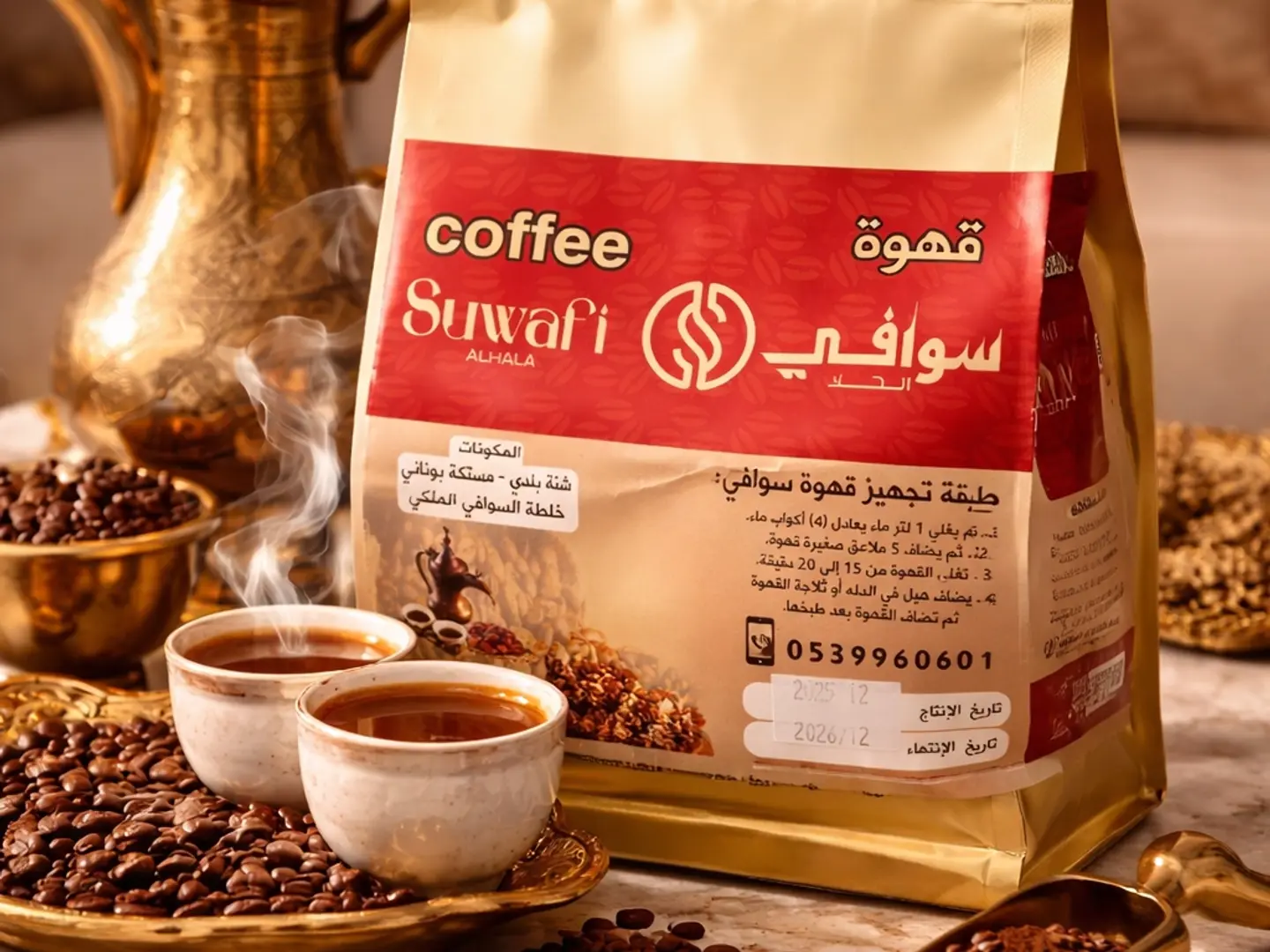 قهوة سوافي الفاخرة نصف كيلو