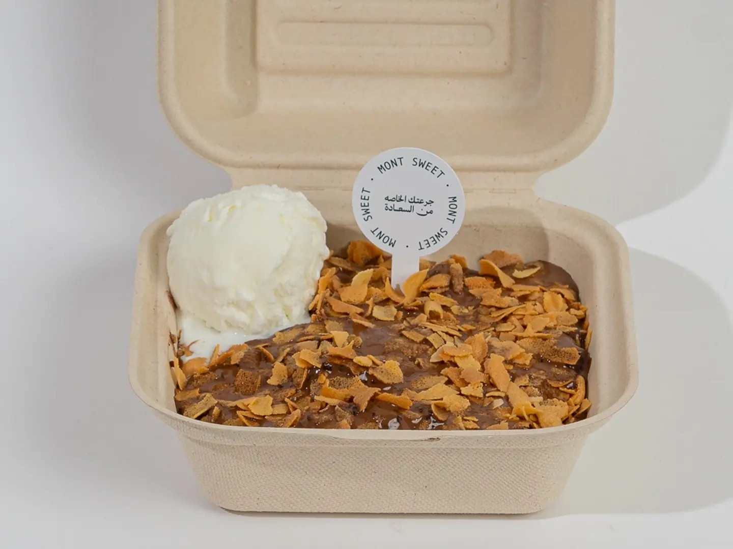 سكوب بودينق الشكولاته