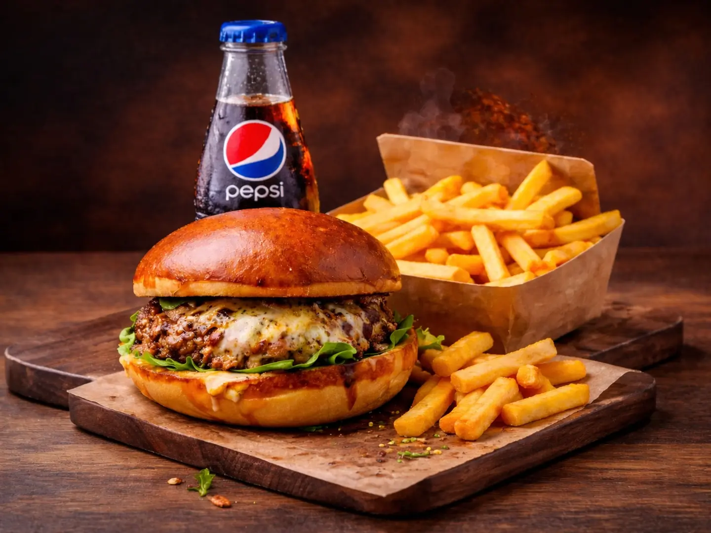 Saudi Nomad Burger Meal