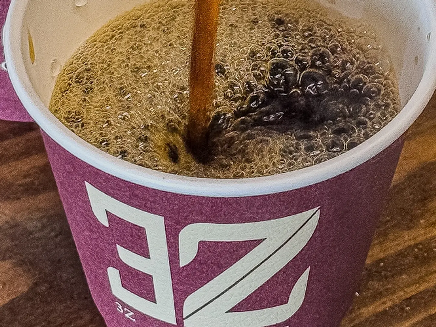 قهوه مقطره في 60 حار صغير