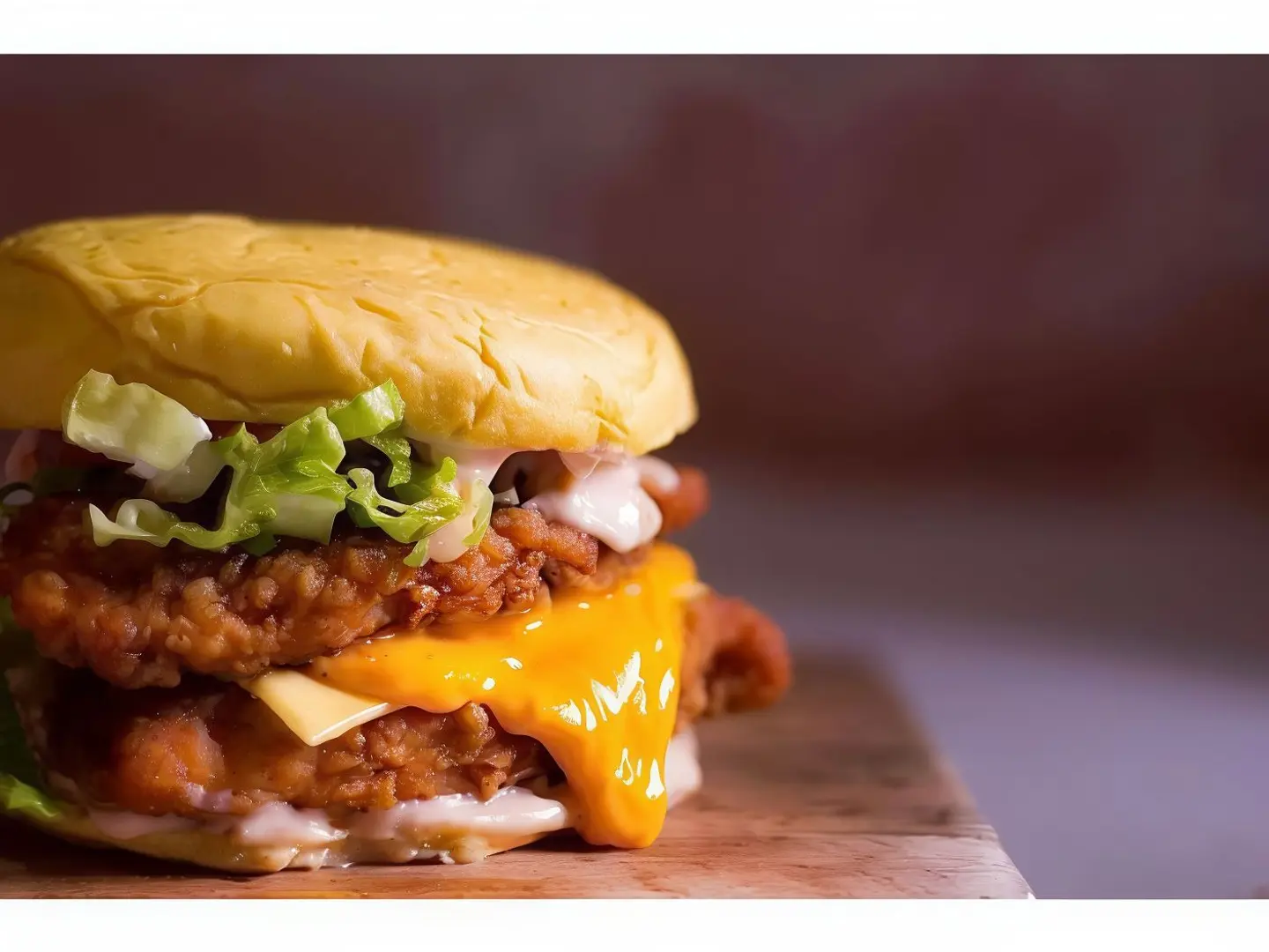 برجر دجاج كرسبي