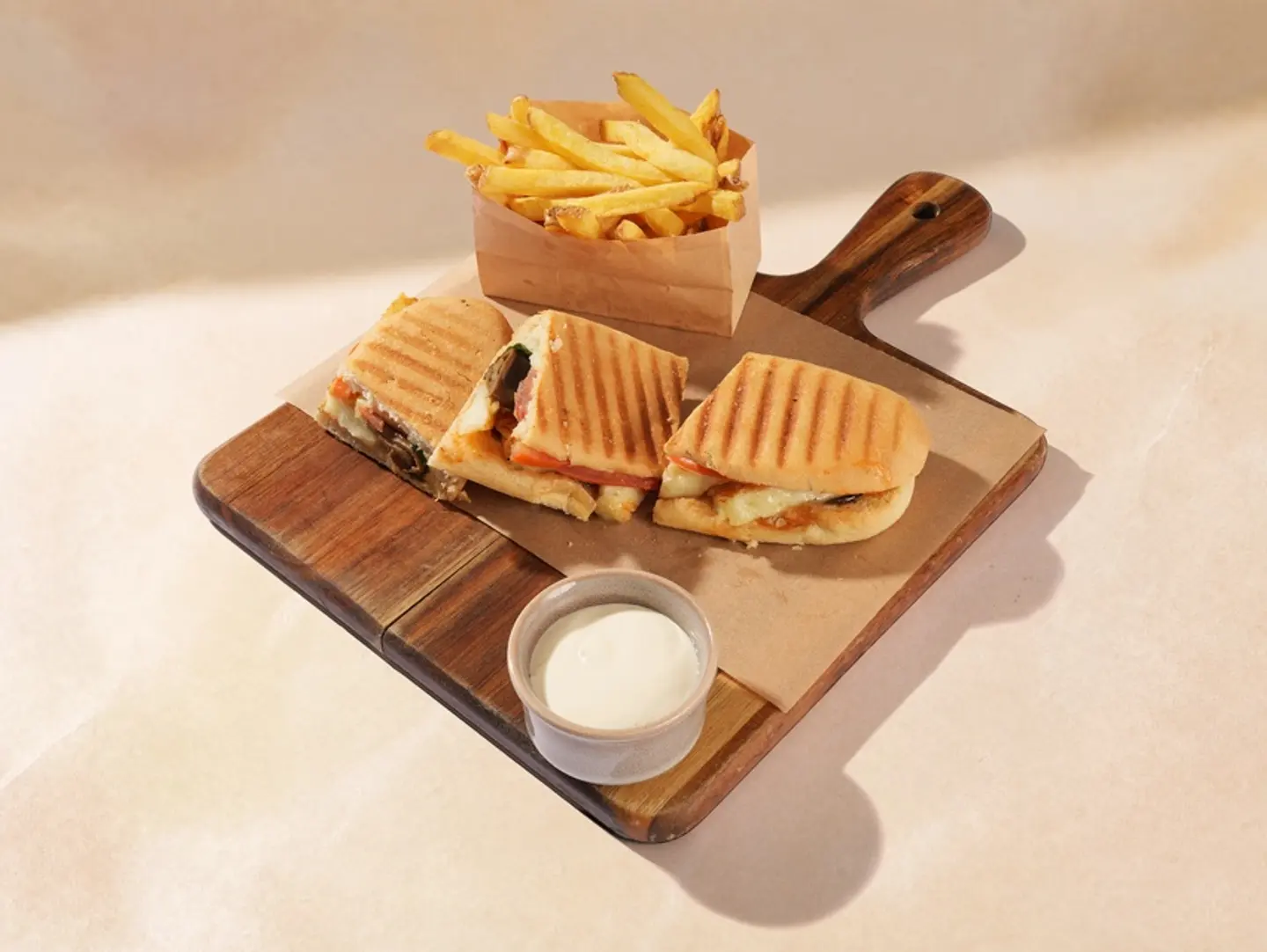 Grilled Halloumi Sandwich