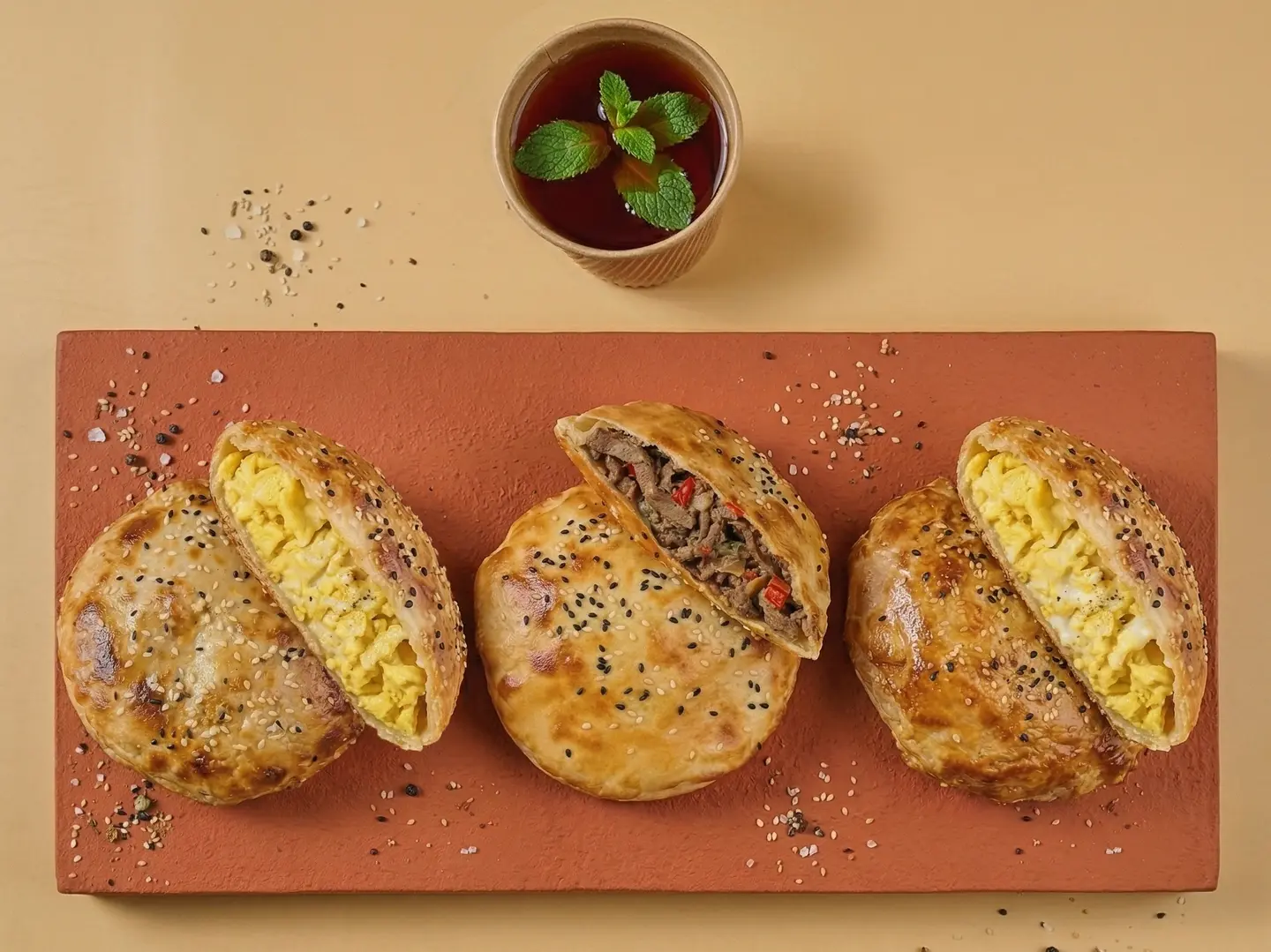 3 Pastries And Tea Offer