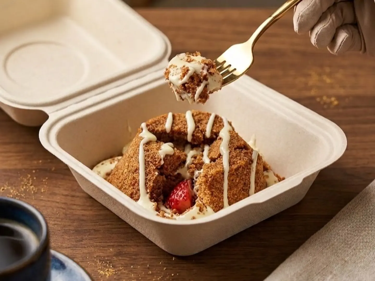 تشيز كيك مقلوب