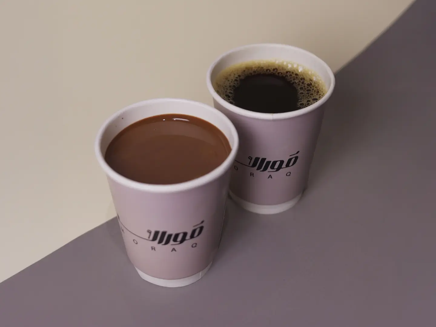 Large Hot V60 Coffee With Chocolate Pudding