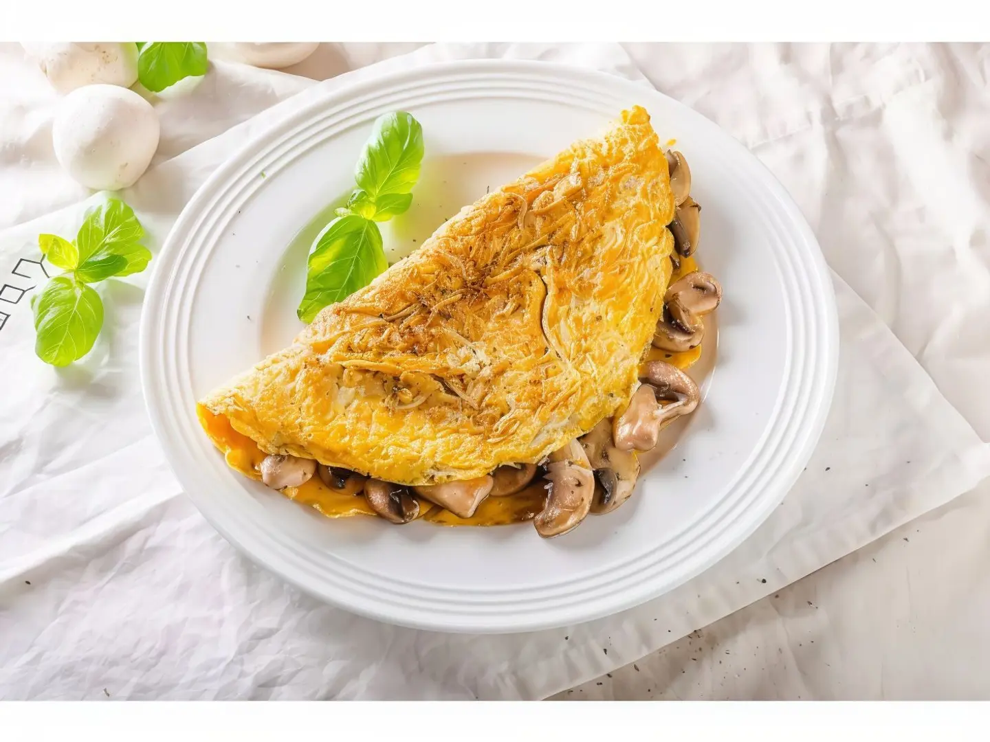 Mushroom Omelette