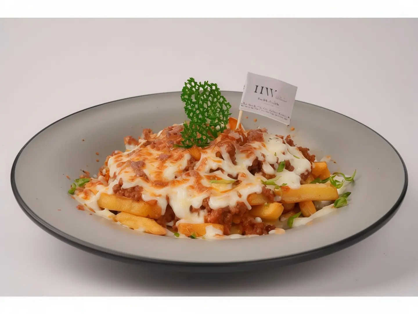 Potato With Minced Meat And Cheese