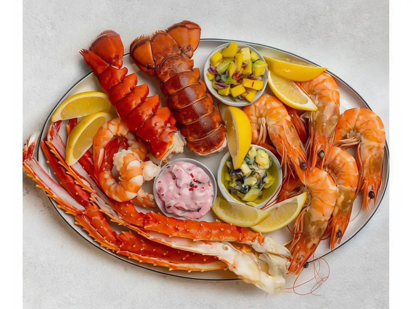 Mixed Seafood Platter Fly