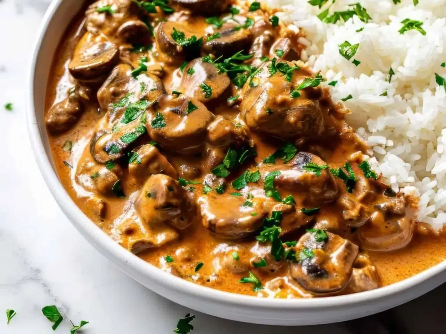 Beef Stroganoff