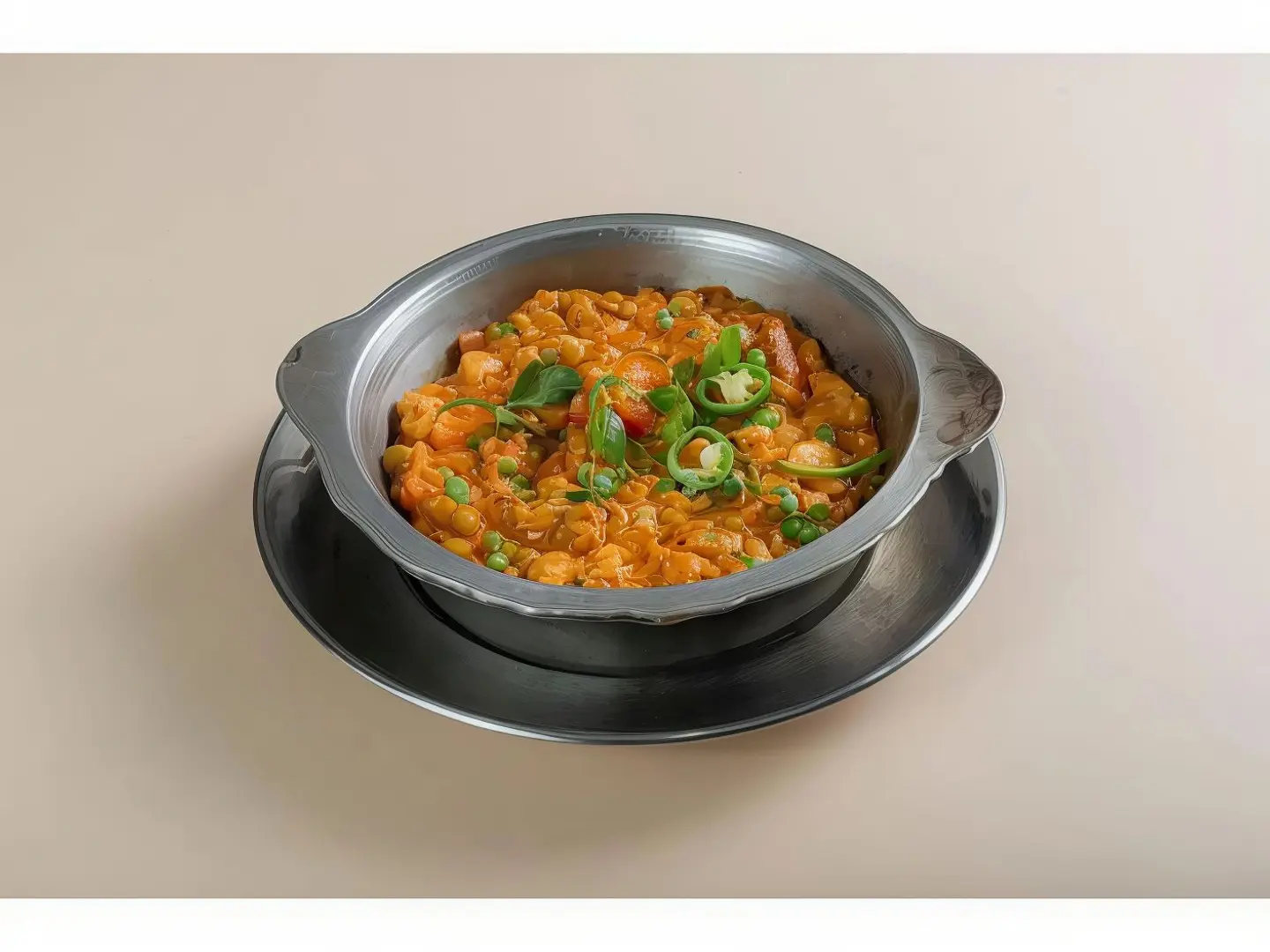 بازلاء مع البيض