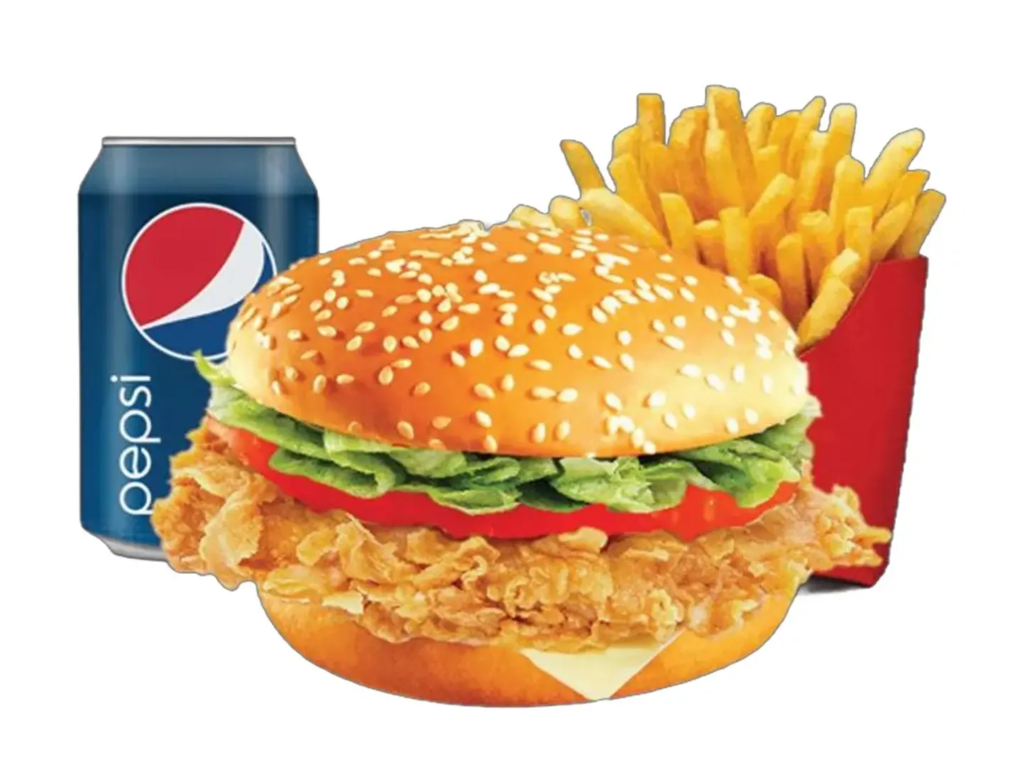 Burger Zinger Meal
