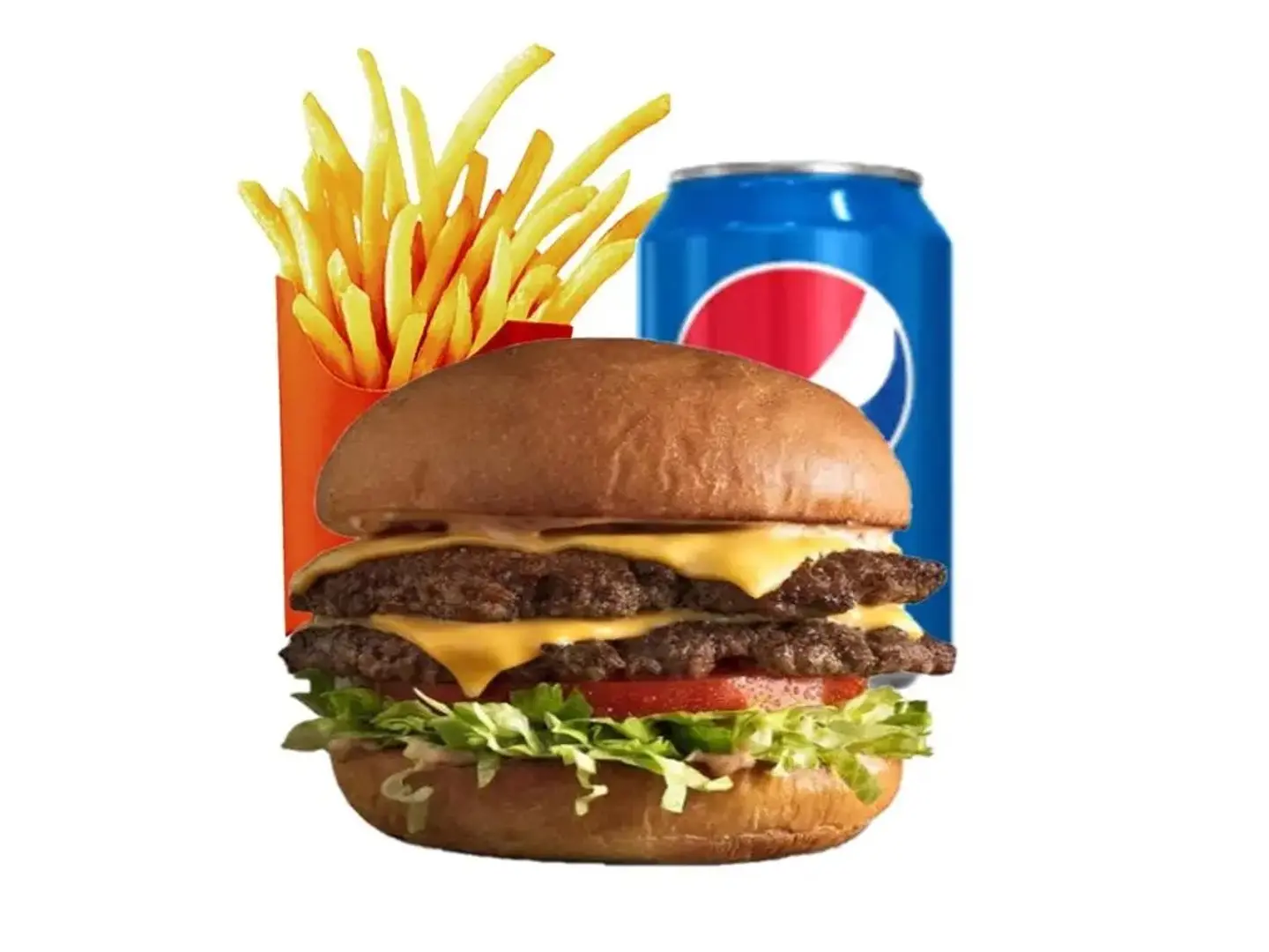 Beef Burger Double Meal