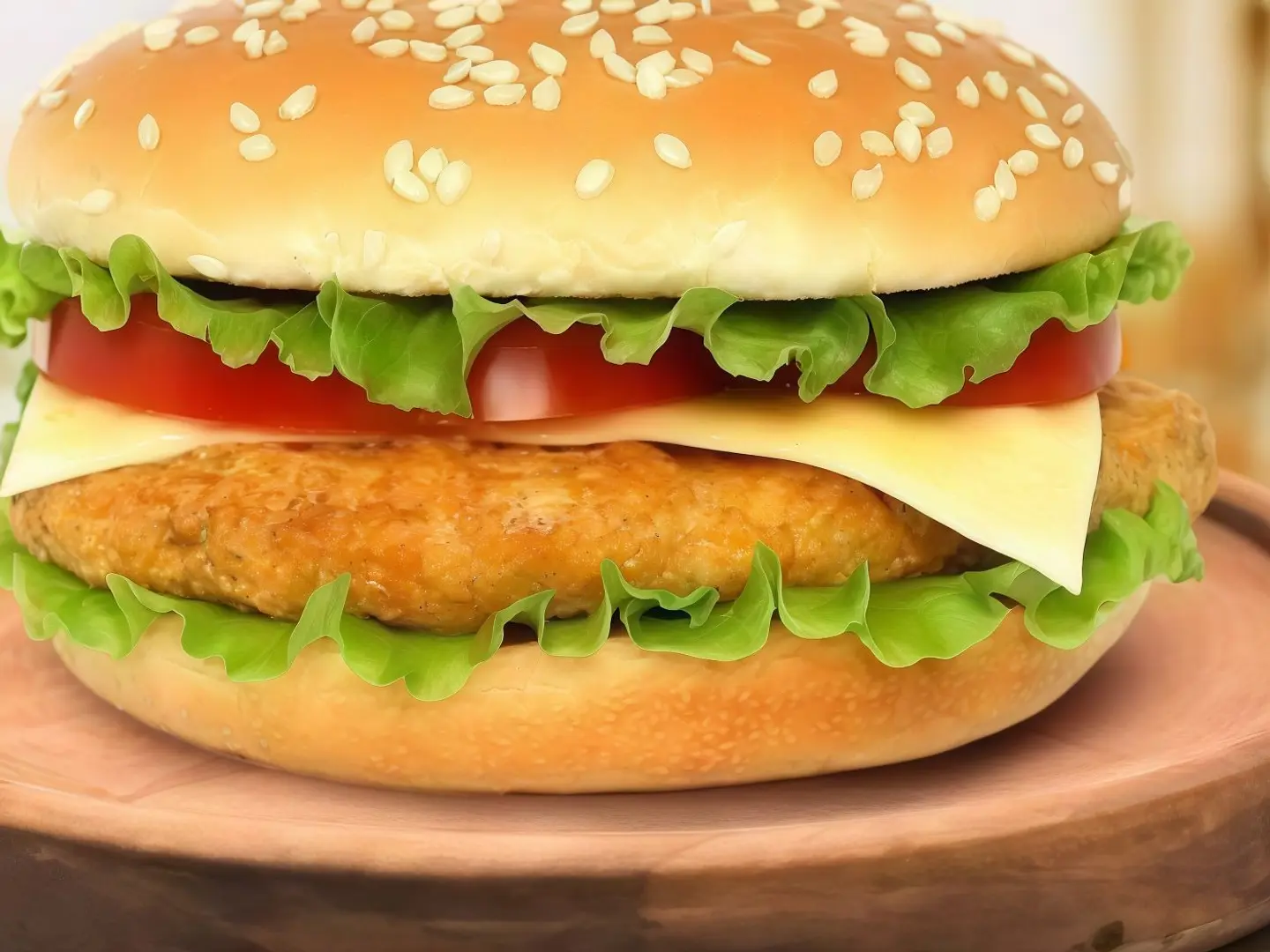 Chicken Burger Cheese