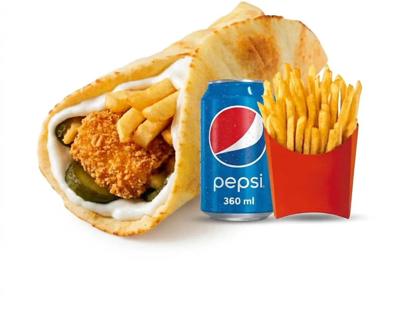 وجبة ساندويتش فيليه الدجاج