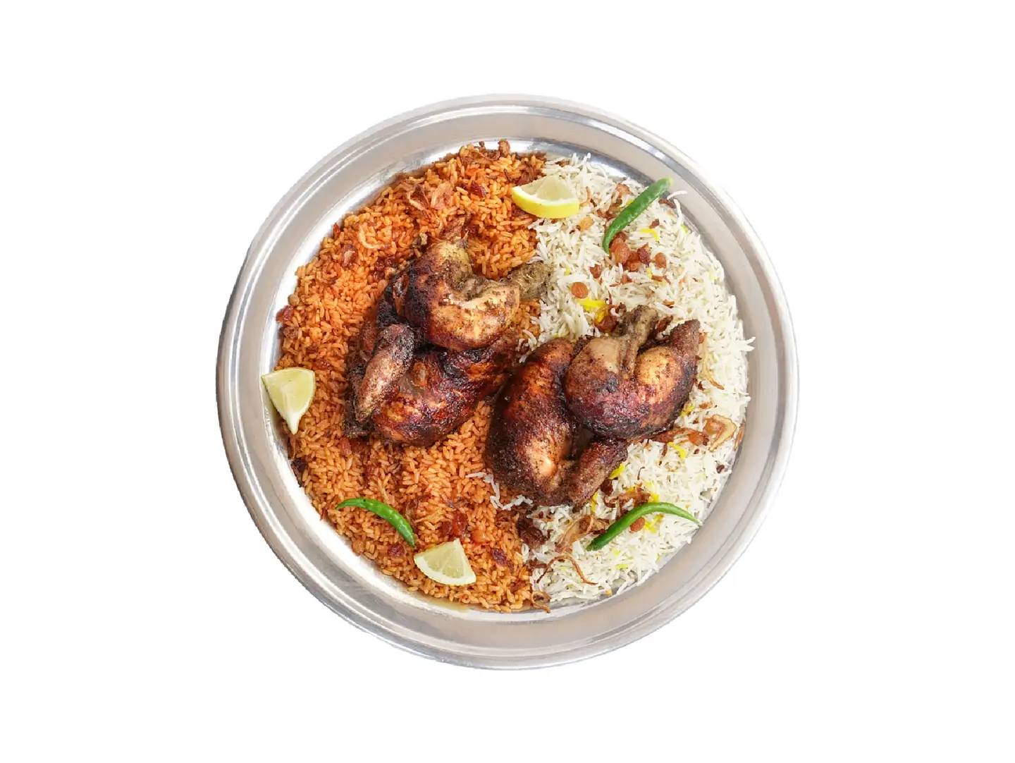 Chicken Shawaya With Mix Rice - Quarter Shawaya