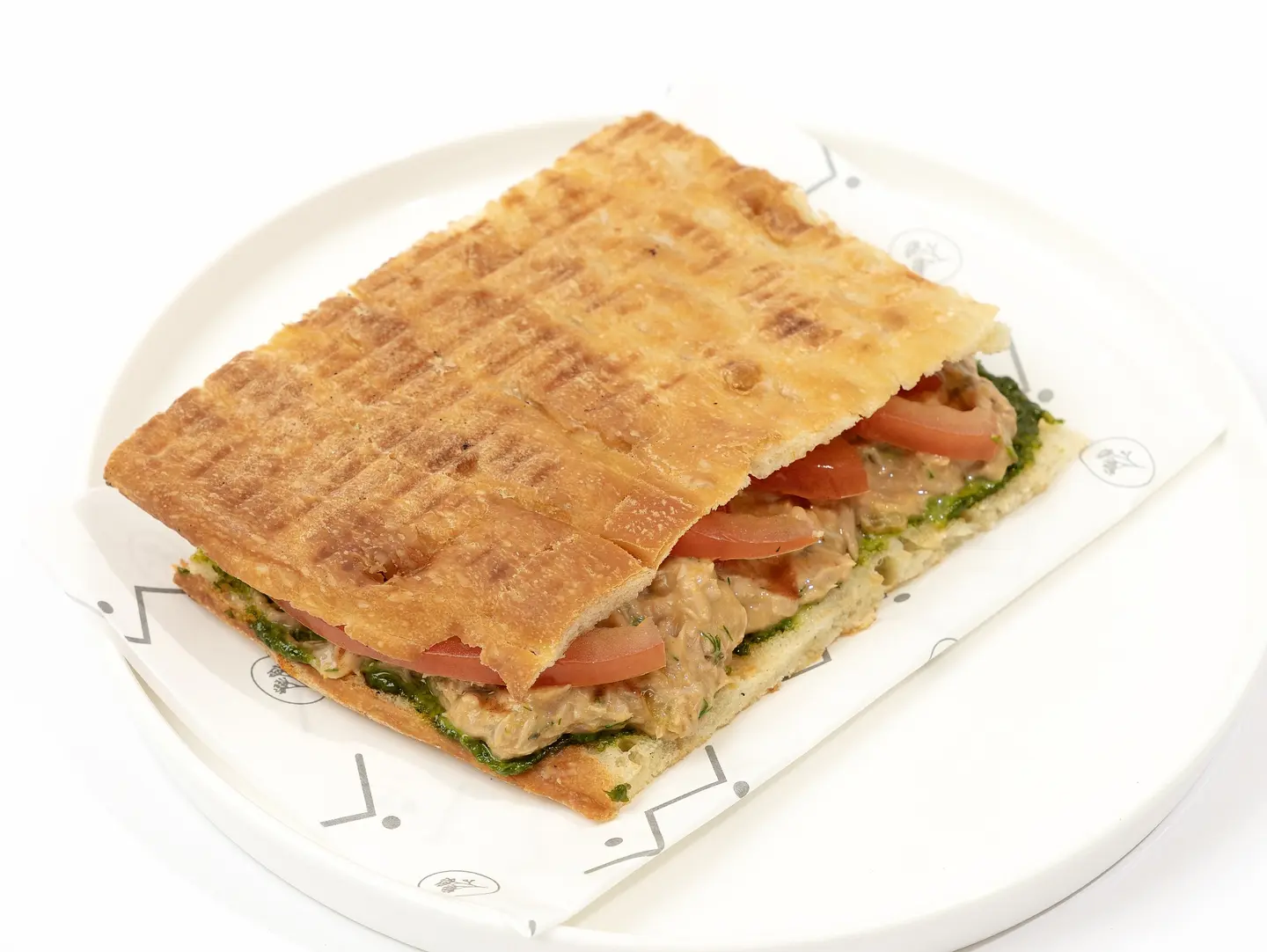 Spicy Tuna Avocado Sandwich