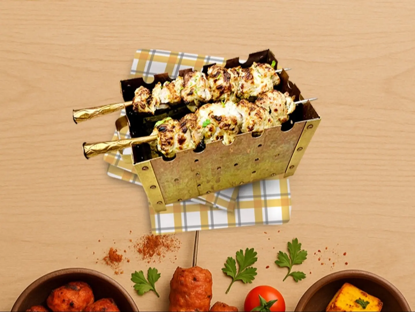 Chicken Tikka With Malai