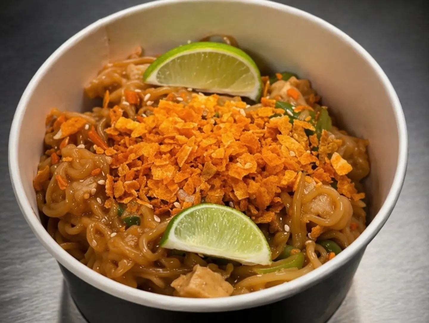 اندومي كريمه ب الدجاج